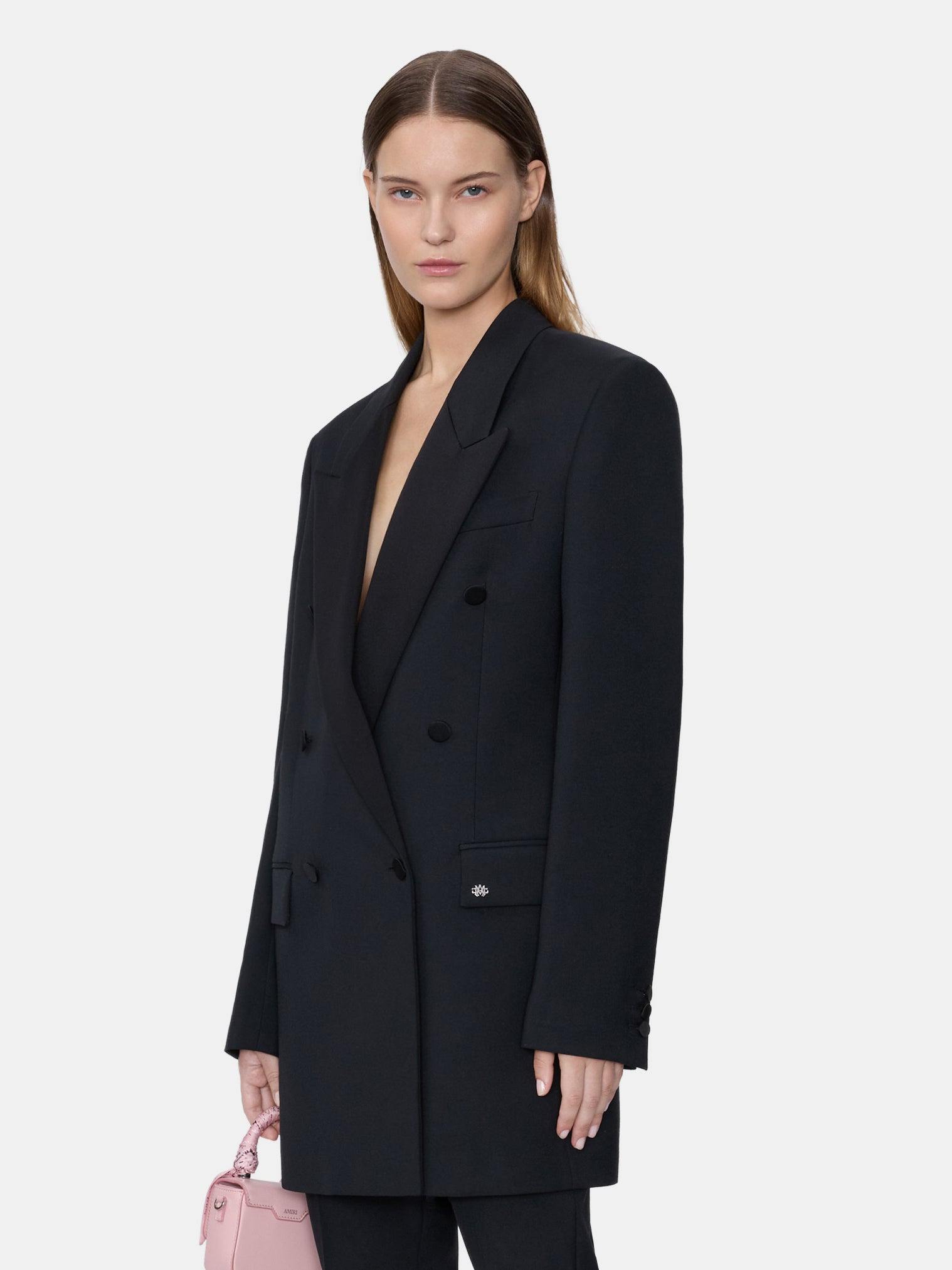 WOMEN'S DOUBLE-BREASTED BLAZER - 3
