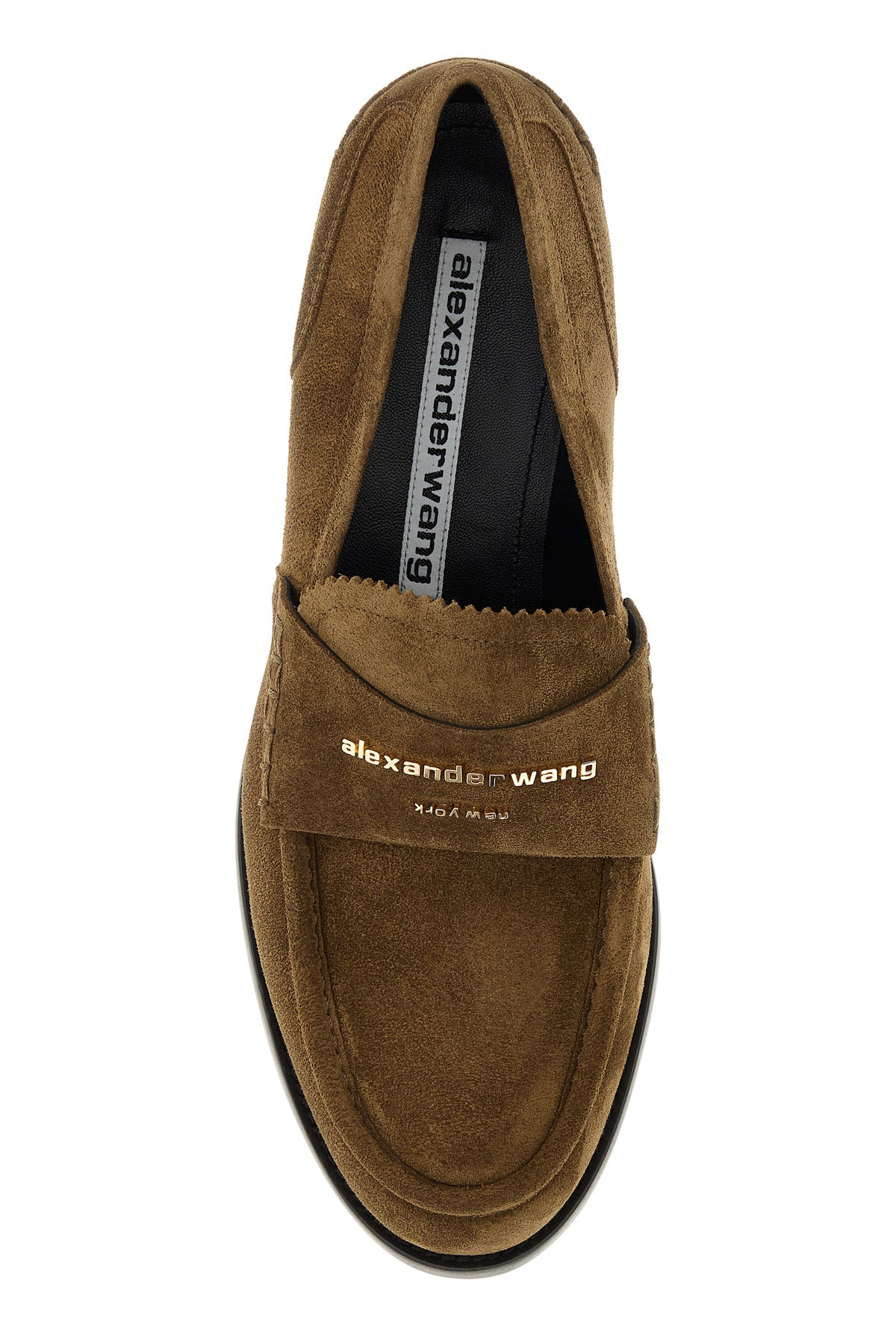 Brown suede Carter loafers - 4