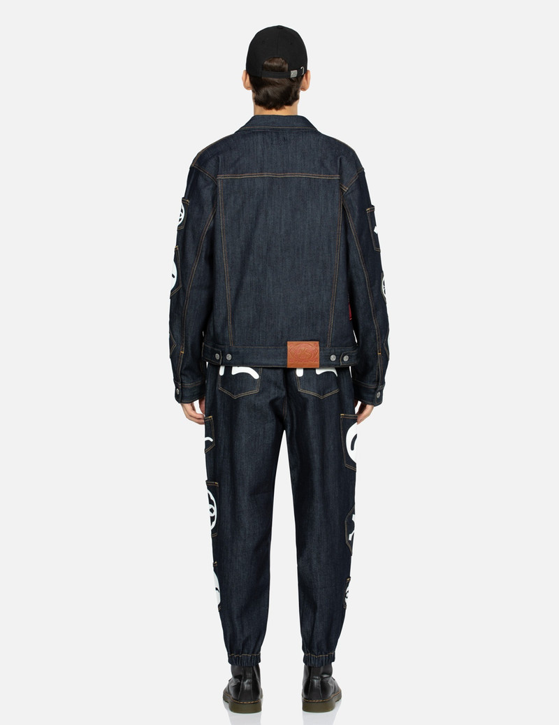 MULTI-POCKET LOOSE FIT DENIM JOGGER PANTS 5