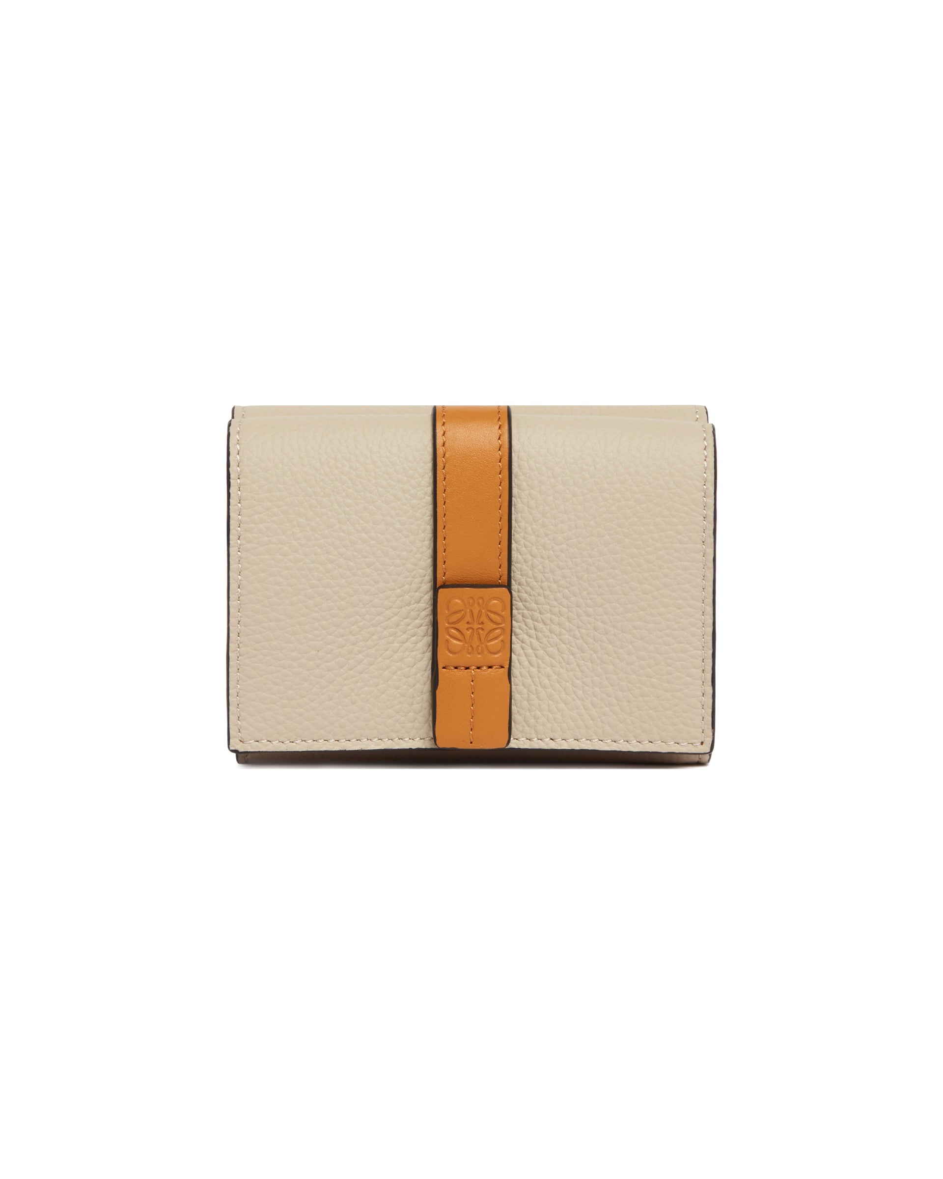 Gray Leather Trifold Wallet - 2