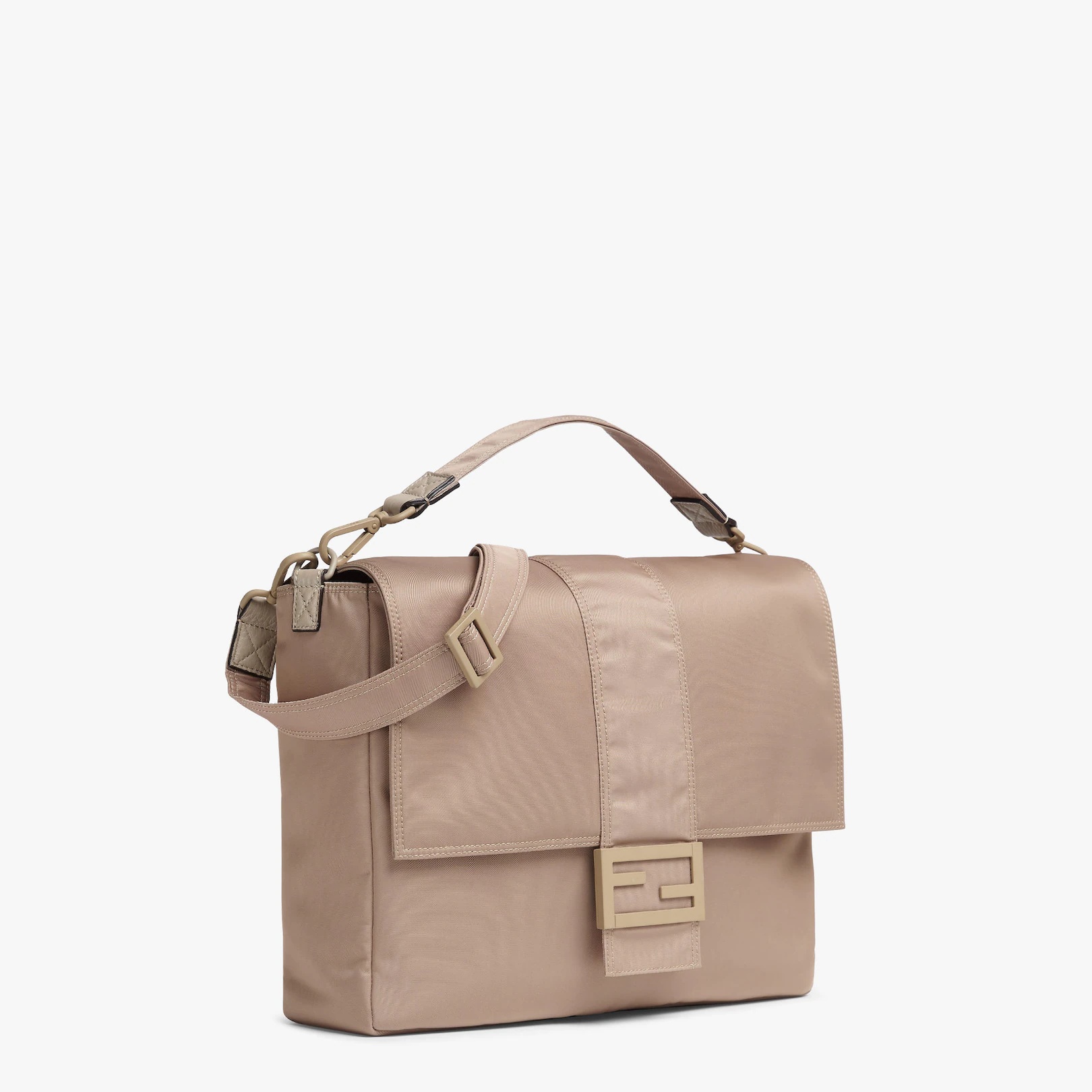 Beige nylon bag - 2