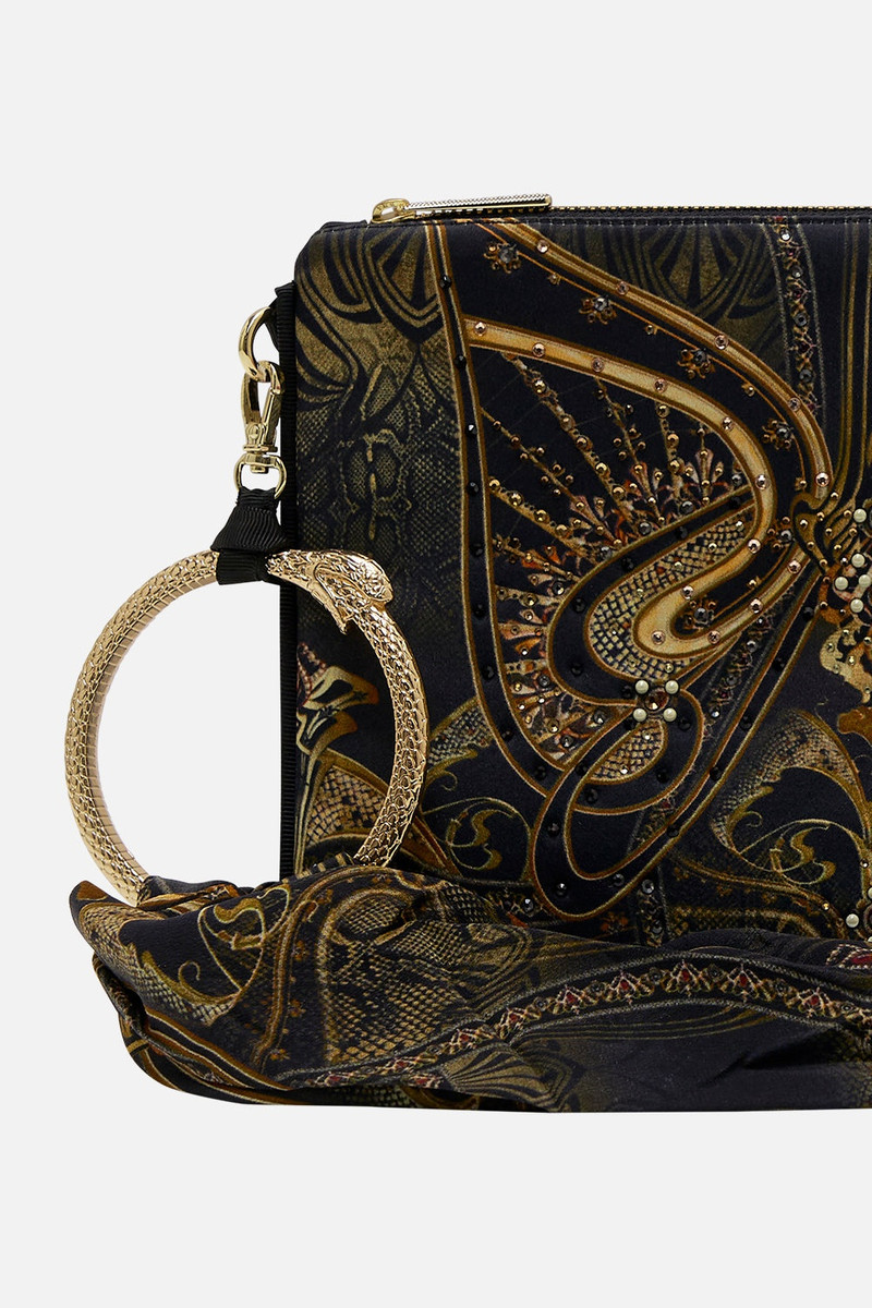 CAMILLA RING SCARF CLUTCH outlook