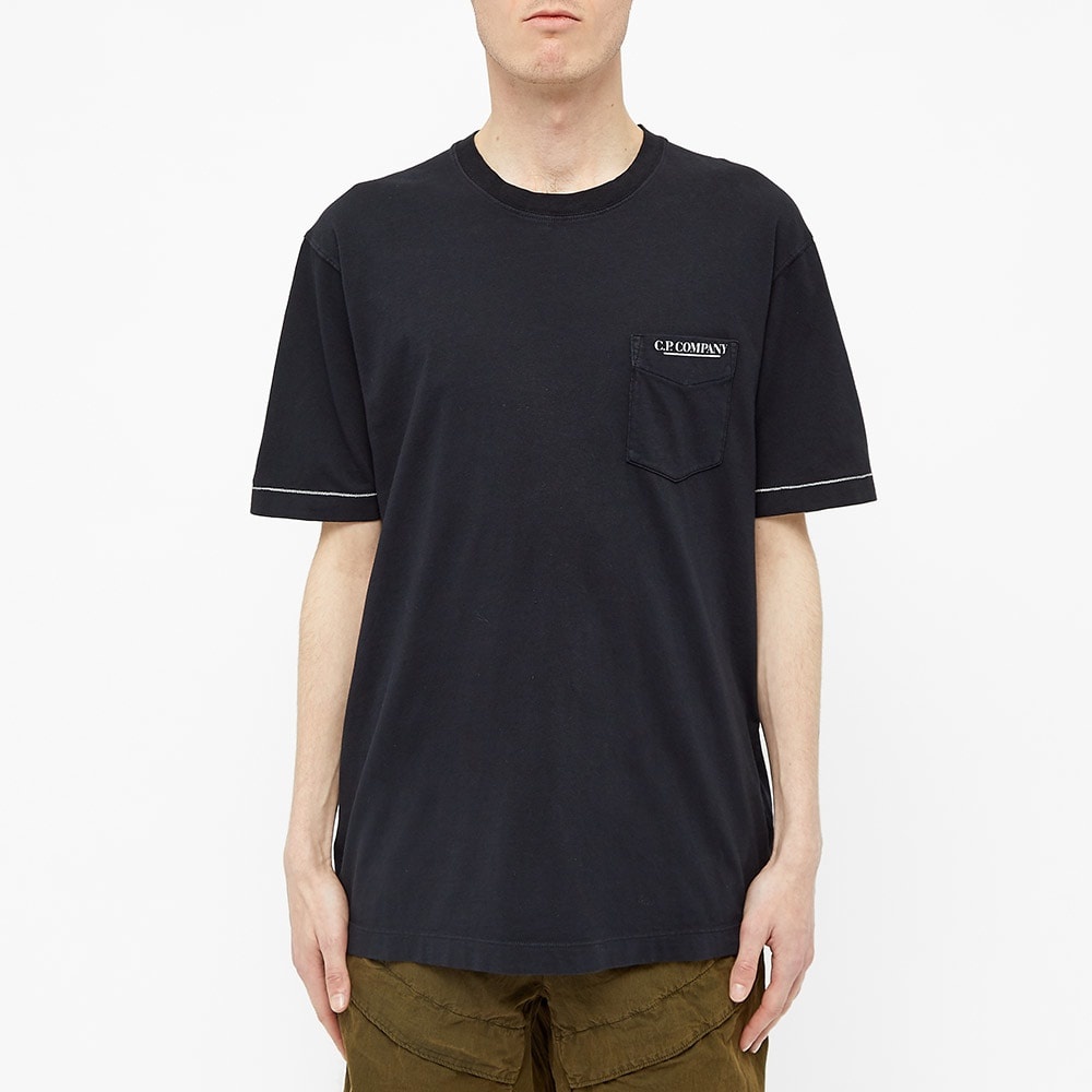 C.P. Company Pocket Logo Tee - 4