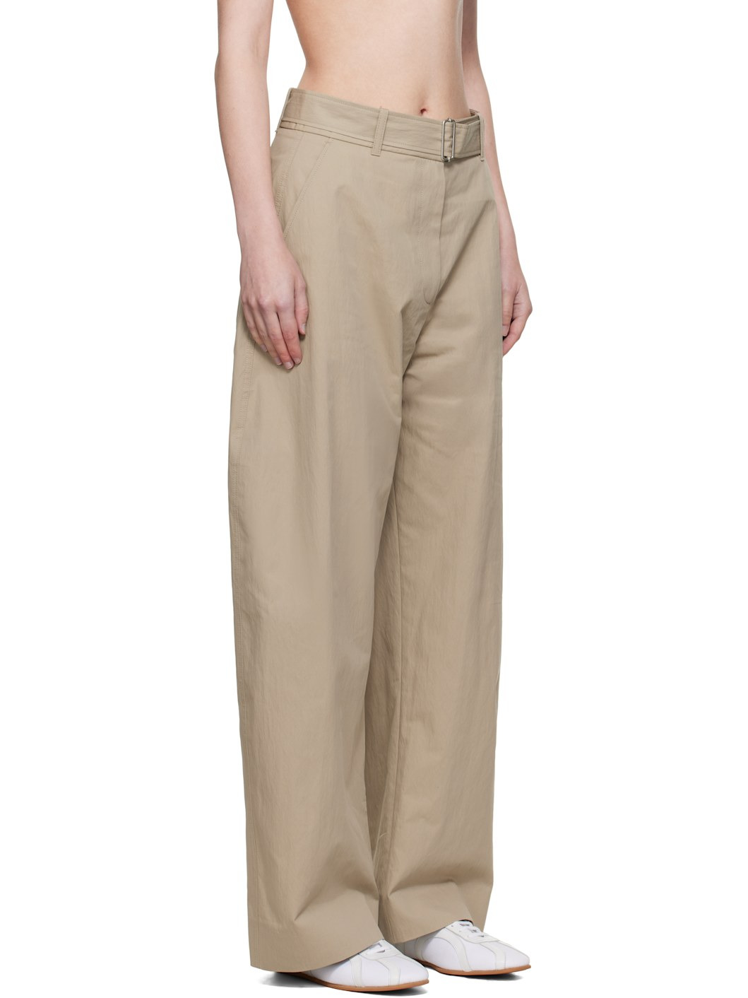 Beige Doring Trousers - 2