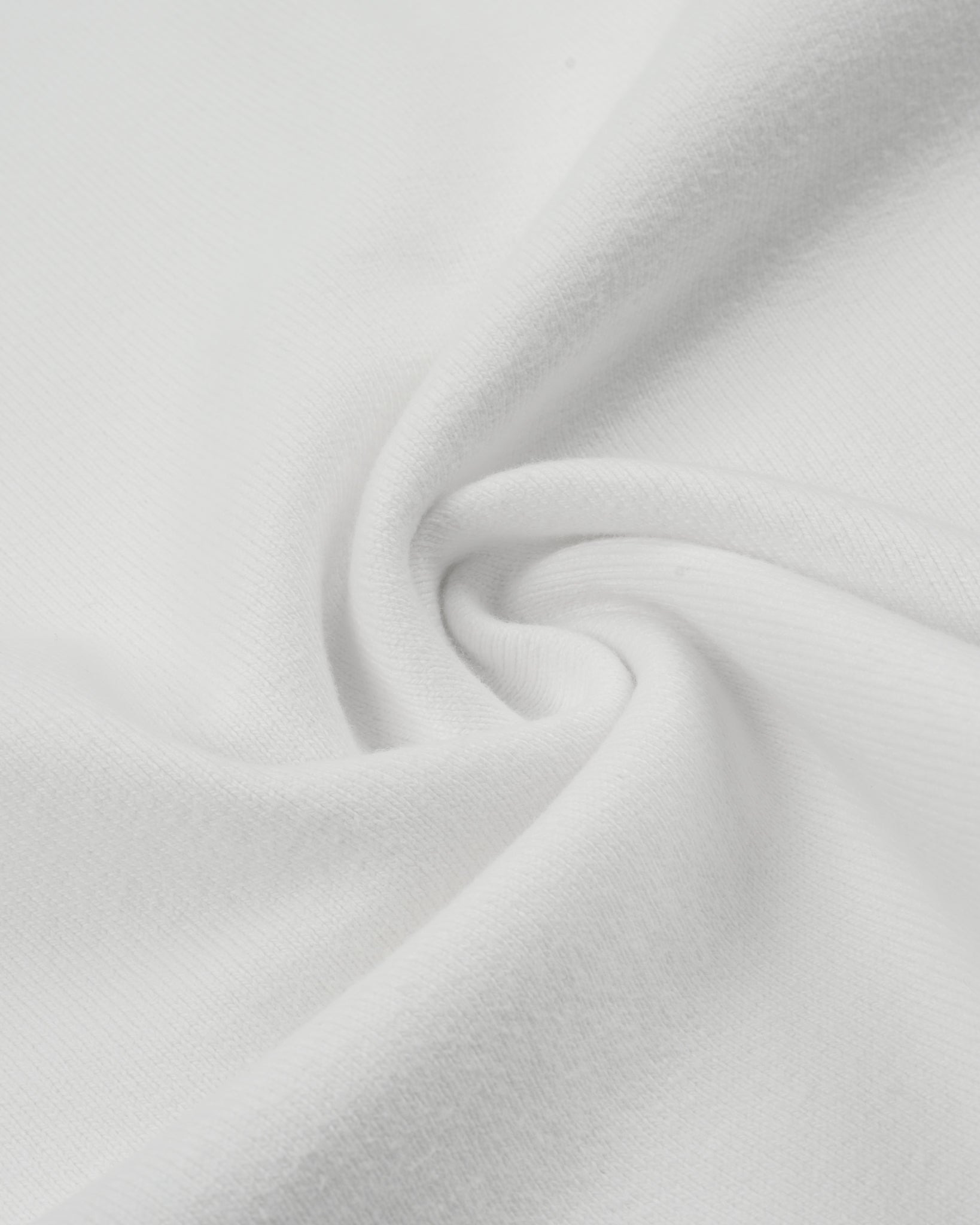 IHTL-1501-WHT 11oz Cotton Knit Long Sleeved Crew Neck Sweater - White - 9