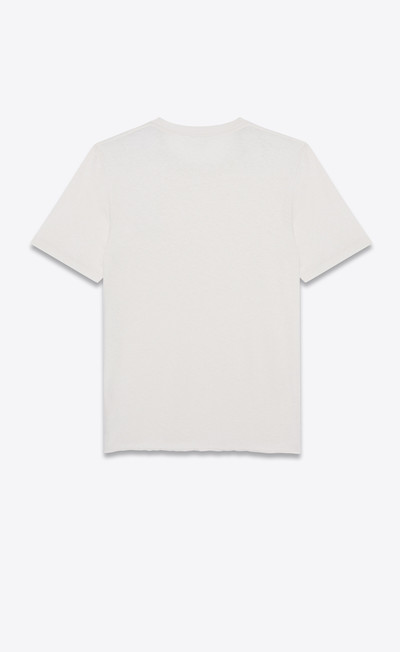 SAINT LAURENT "sound of silence" t-shirt outlook