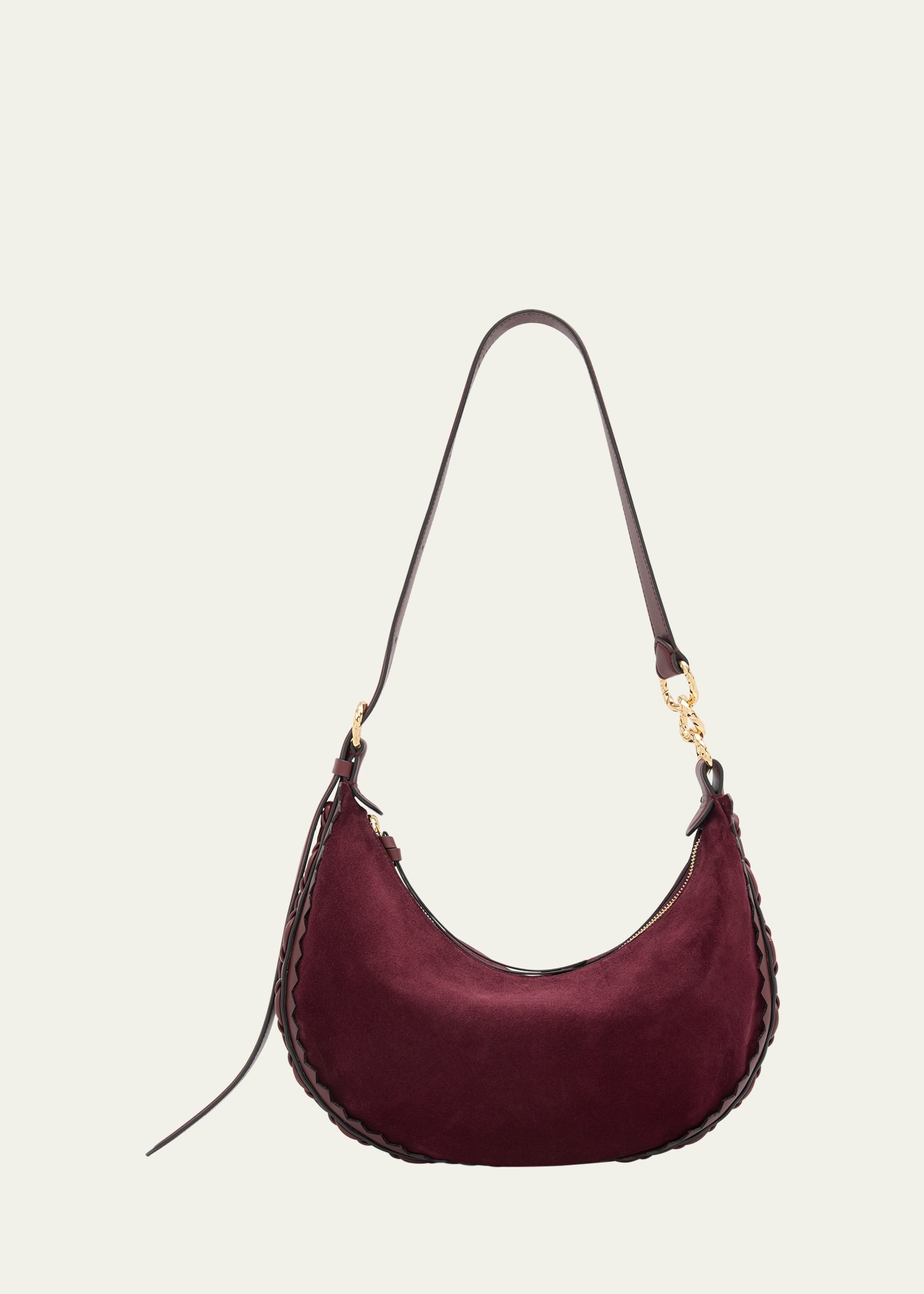 Twyla Small Suede Hobo Bag - 1