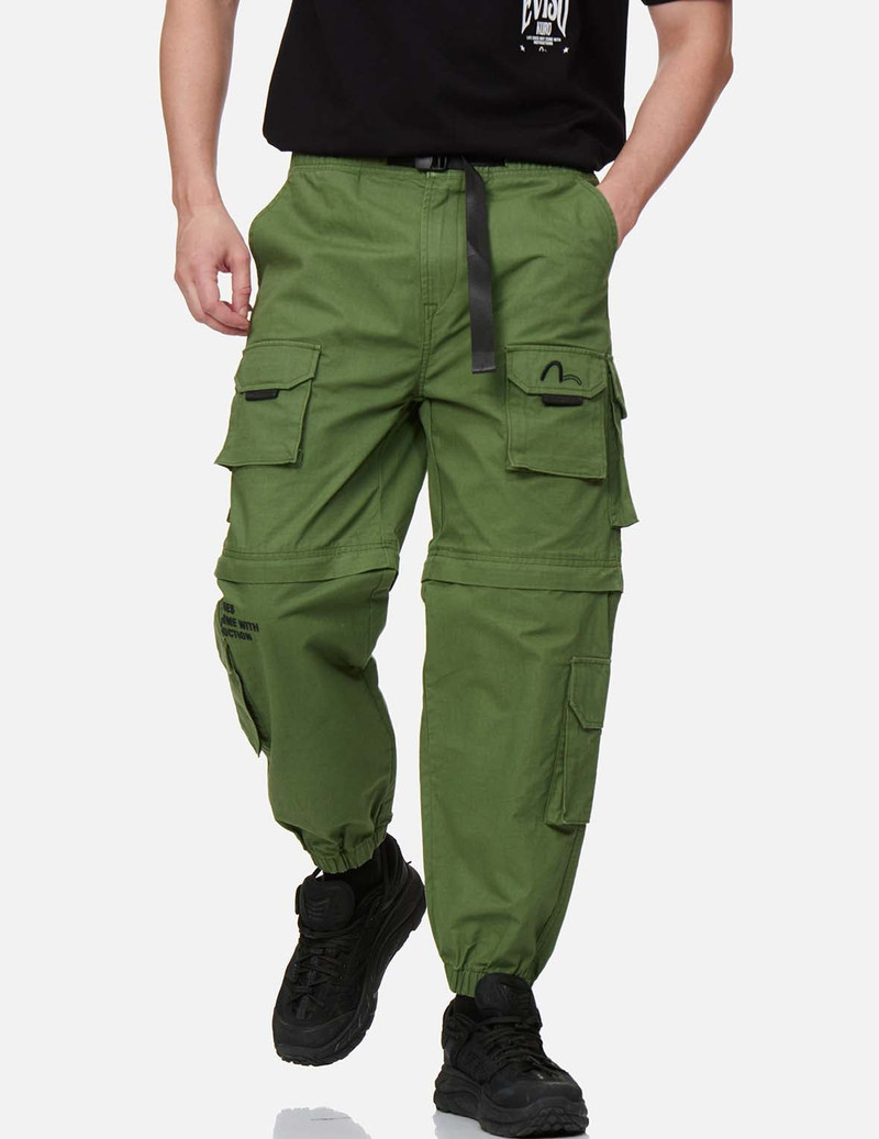 Pigment Washed Cargo Pants 4