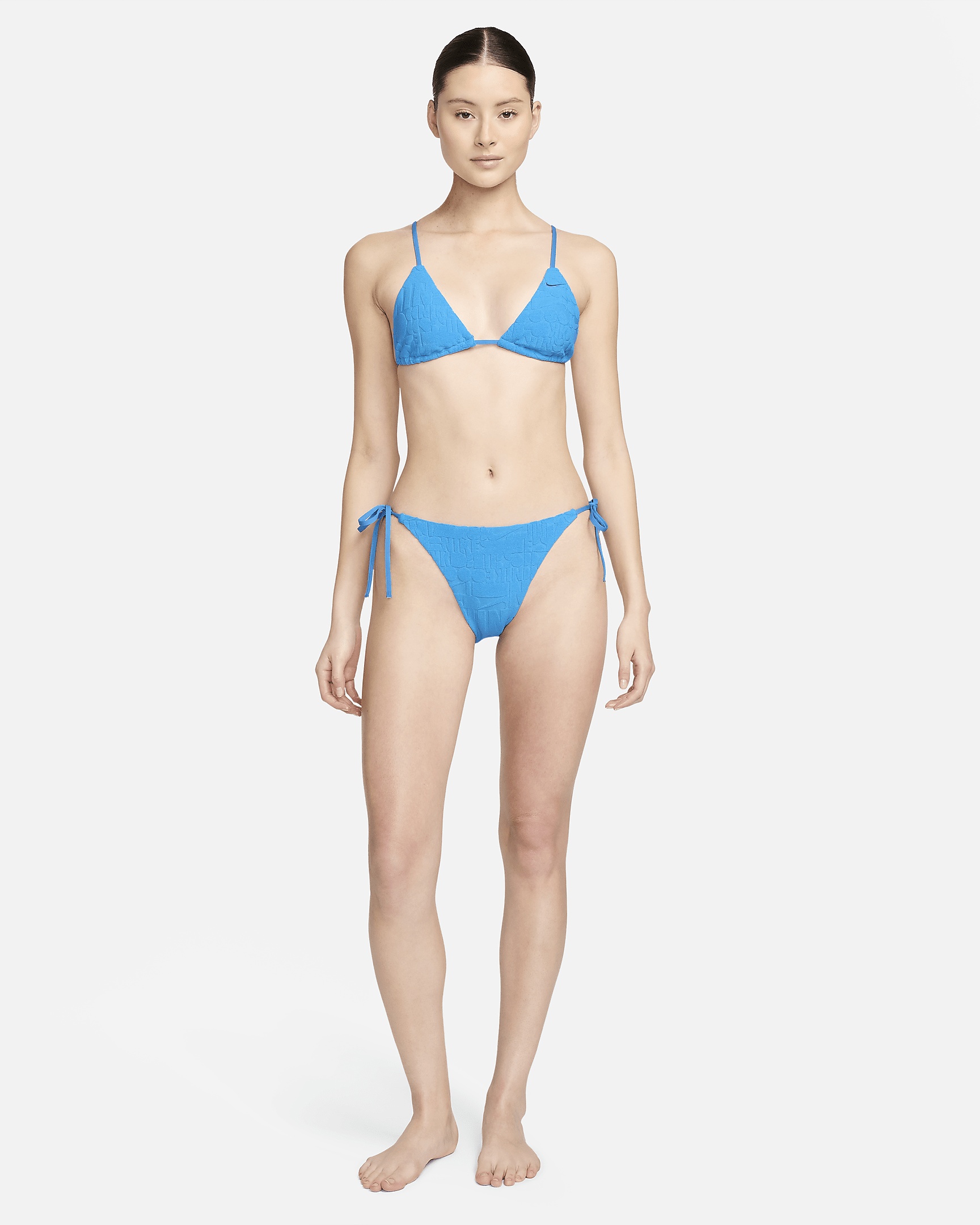 Nike Women's Swim Retro Flow String Bikini Top - 8