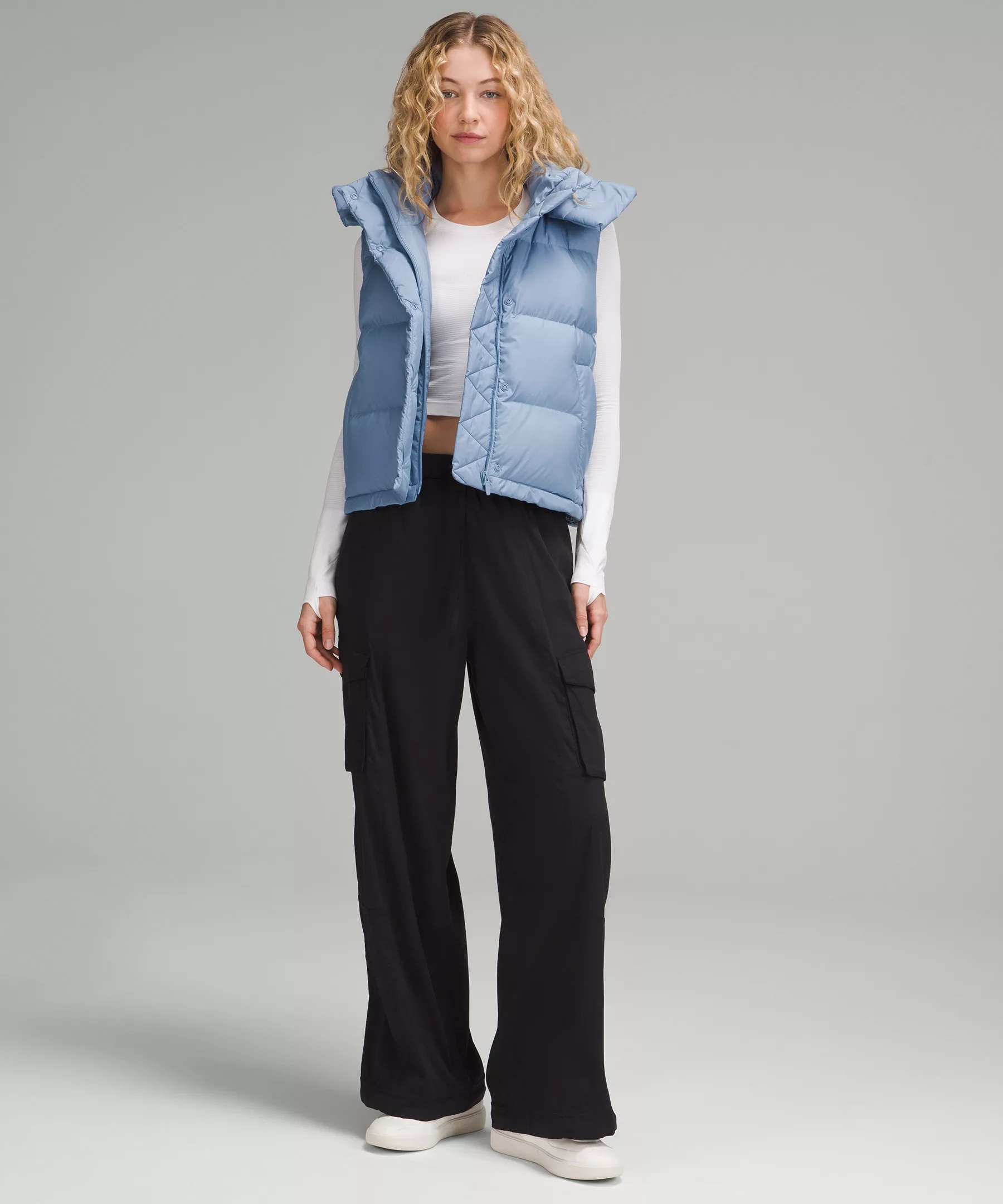 Wunder Puff Cropped Vest - 2
