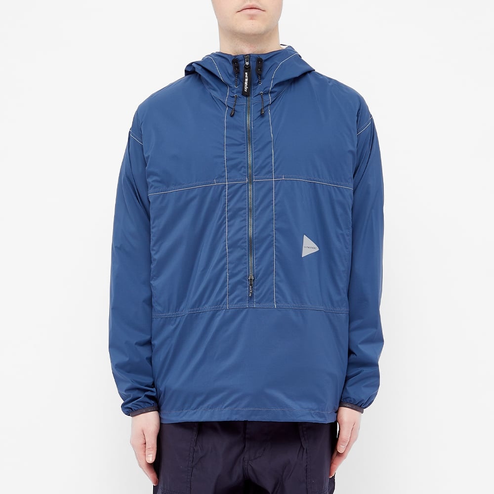 And Wander Pertex Wind Pullover Jacket - 4