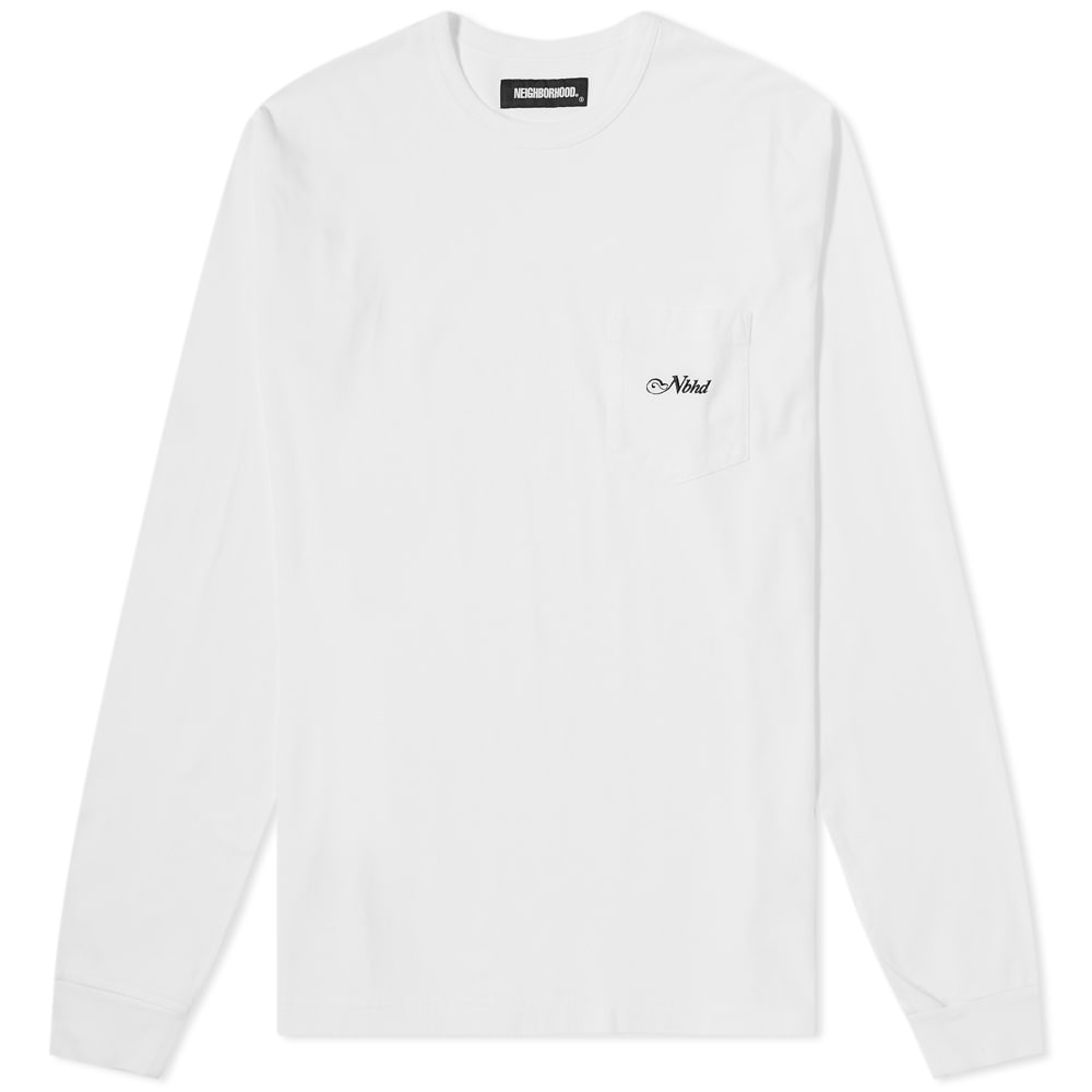 Neighborhood Long Sleeve Classic Pocket Tee - 1