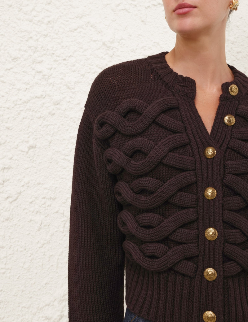 REBELLION CABLE CARDIGAN 5