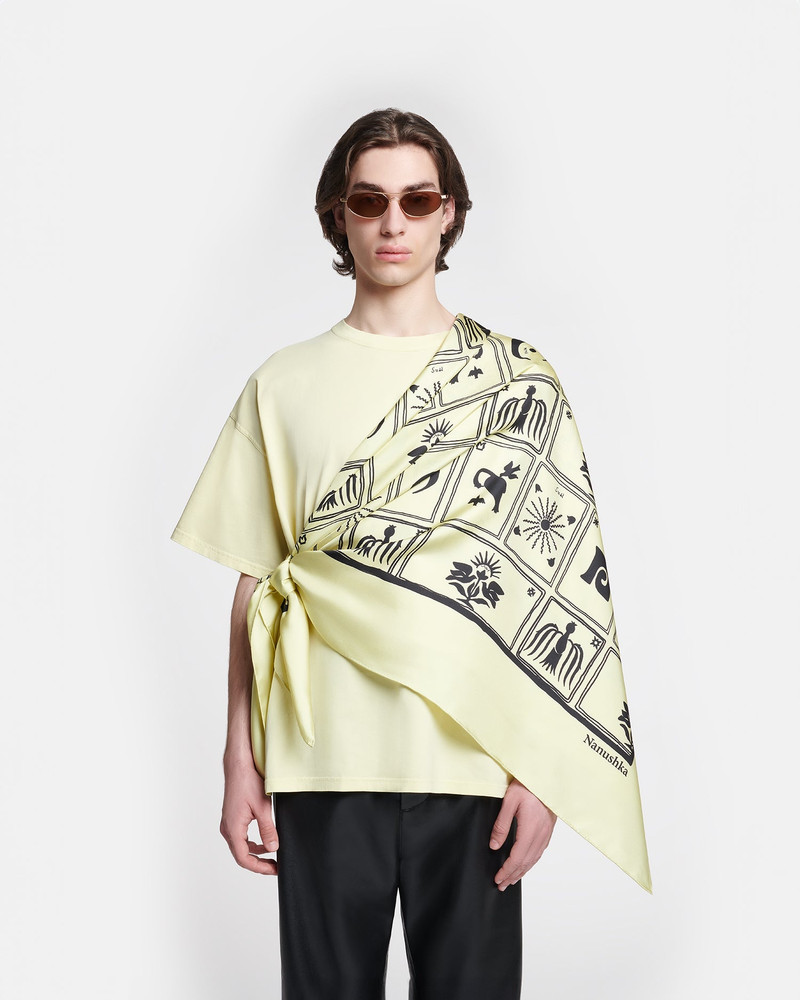 Nanushka Printed Silk Scarf outlook