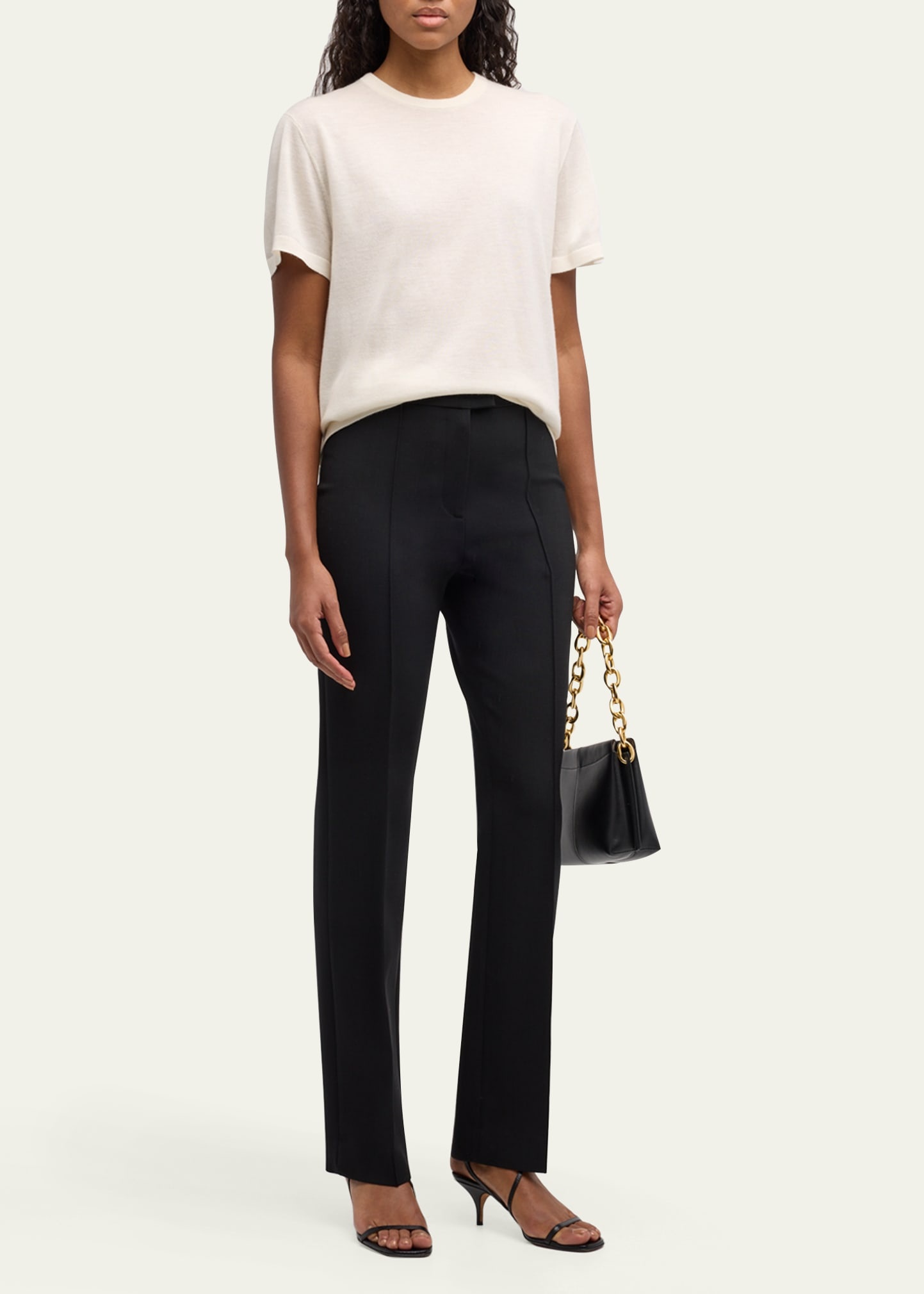 Cashmere Short-Sleeve T-Shirt - 2