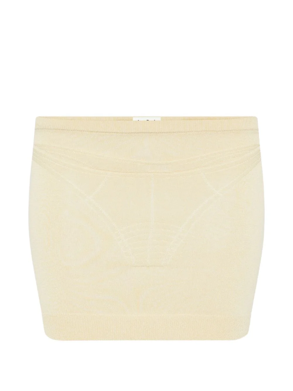 links-pattern short skirt - 1