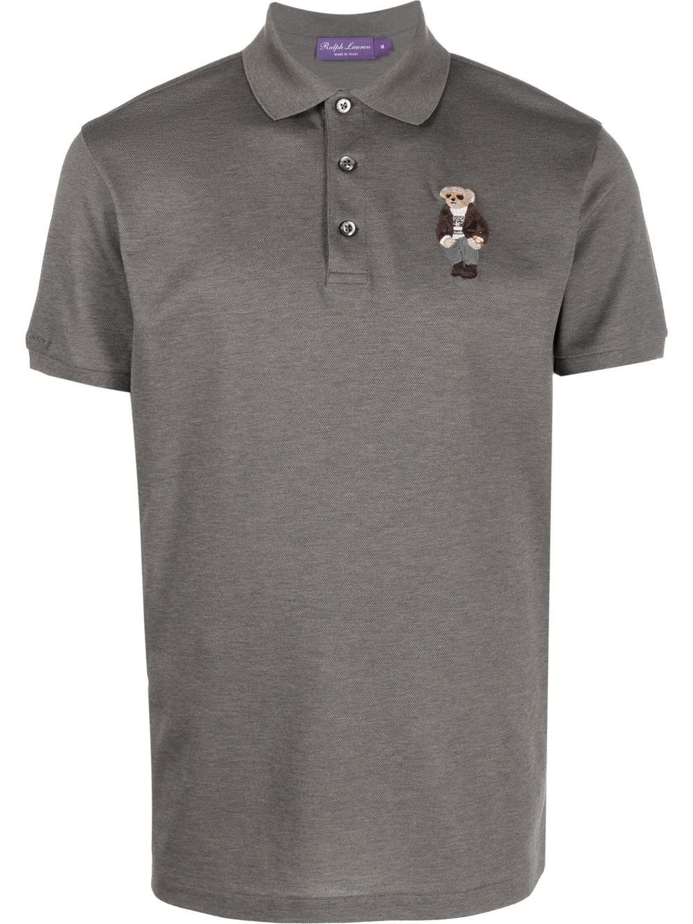 Polo Bear cotton polo shirt - 1