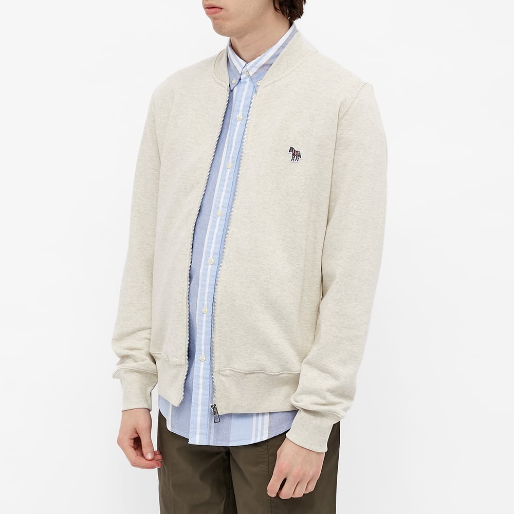 Paul Smith Zebra Zip Jersey Bomber - 5