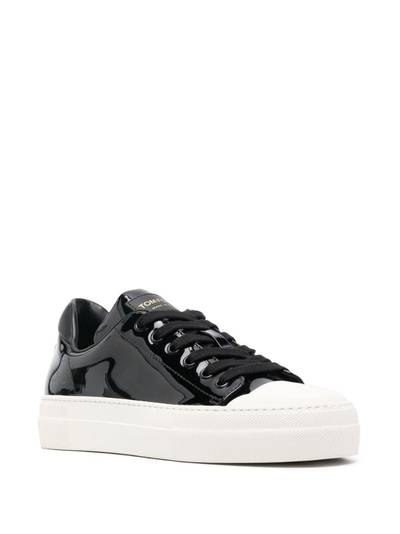 TOM FORD calf leather sneakers outlook