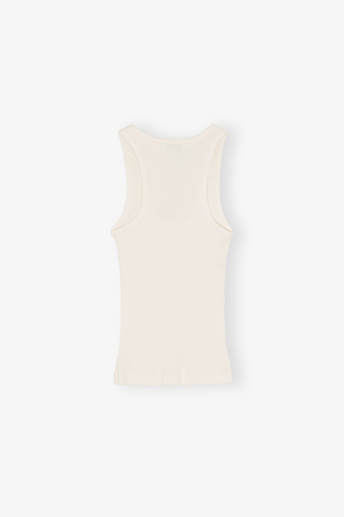 OFF-WHITE RIBBED TANK TOP - 6