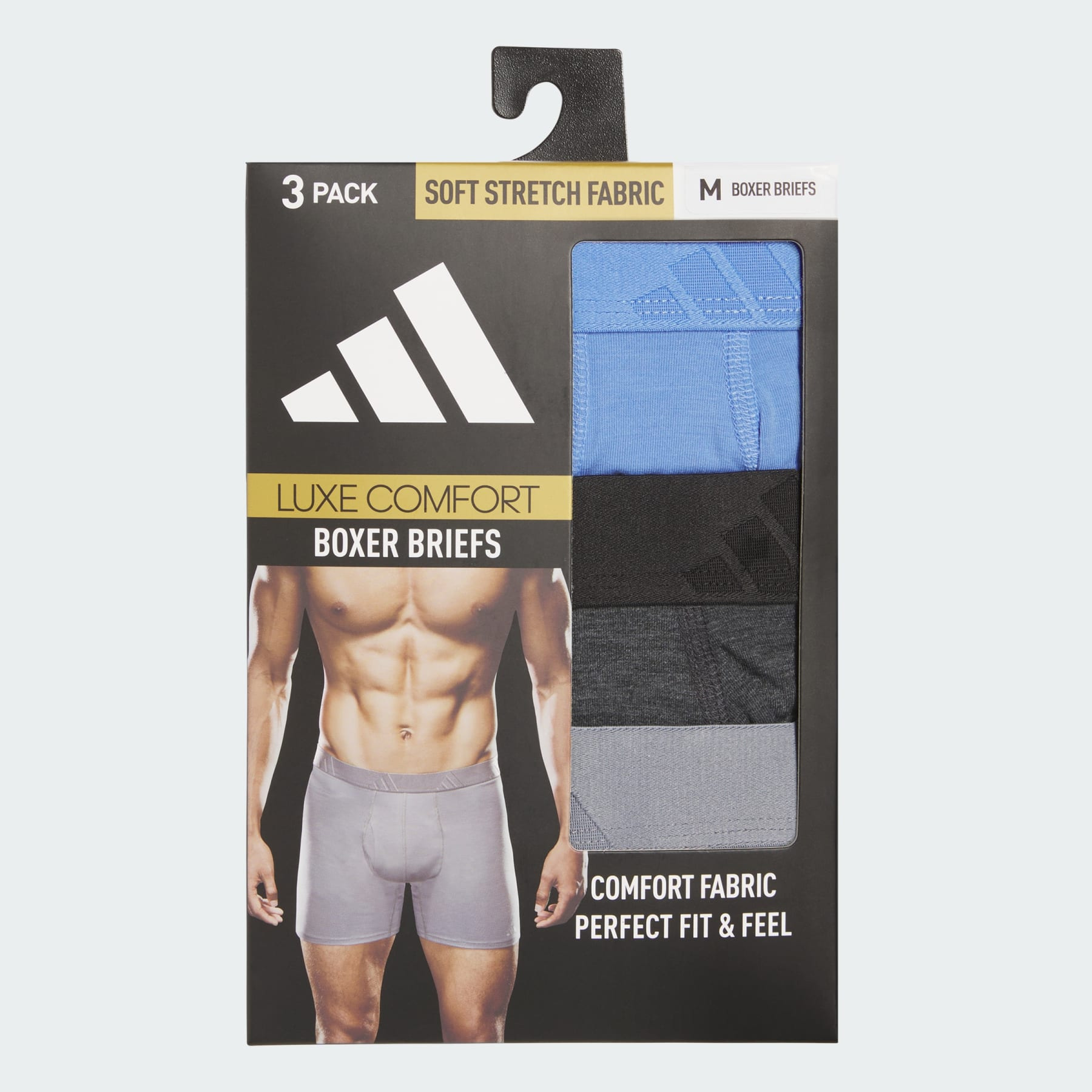 Luxe Comfort 3-Pack Boxer Briefs - 5