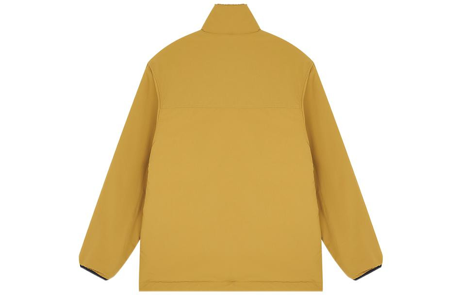 New Balance Men's New Balance Contrasting Colors Pocket Reversible Stand Collar Lamb's Wool Jacket B - 4