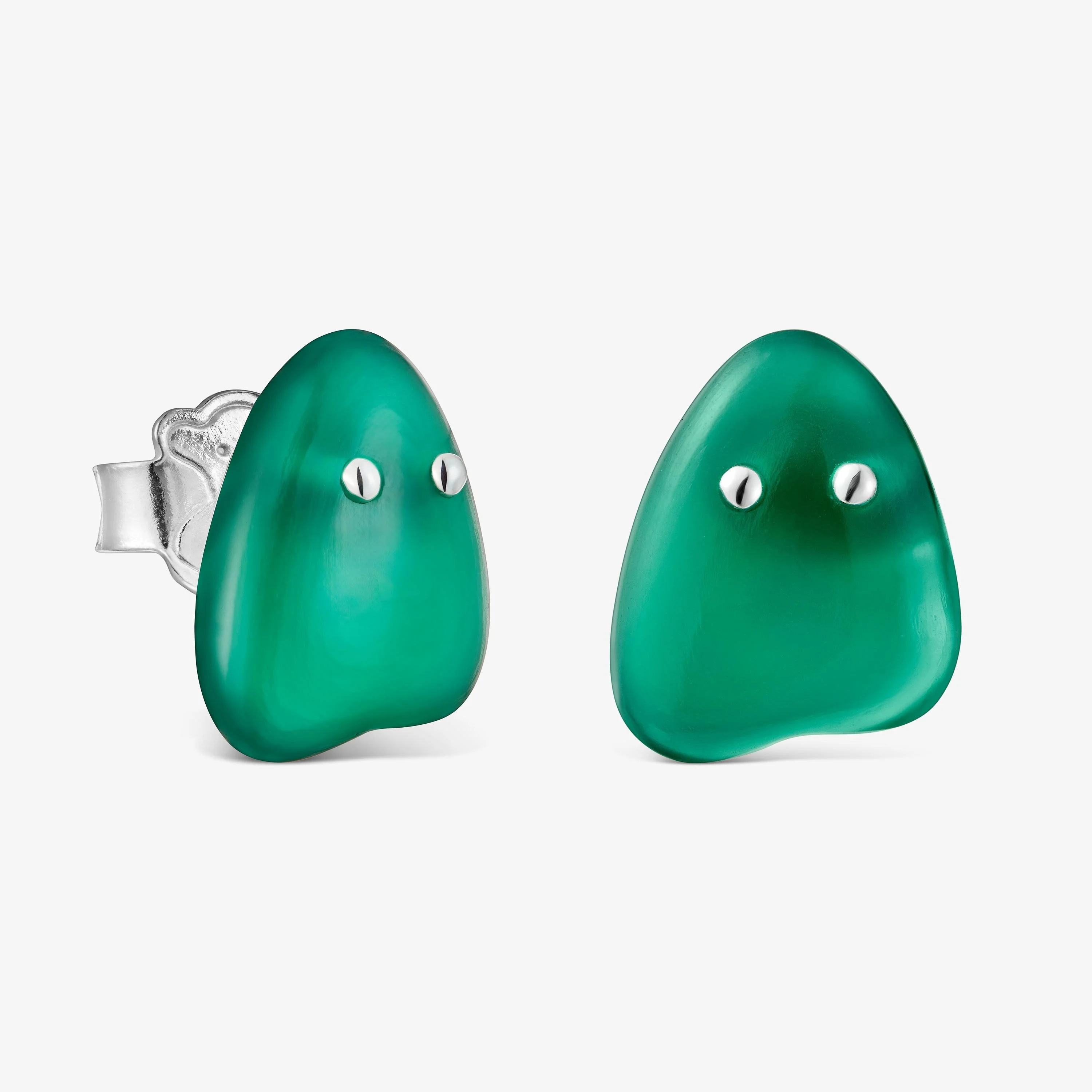Silver and chalcedony Earrings TOUS Boo - 1