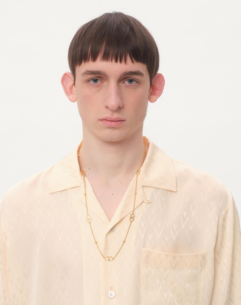 Valentino VLOGO SIGNATURE METAL NECKLACE outlook