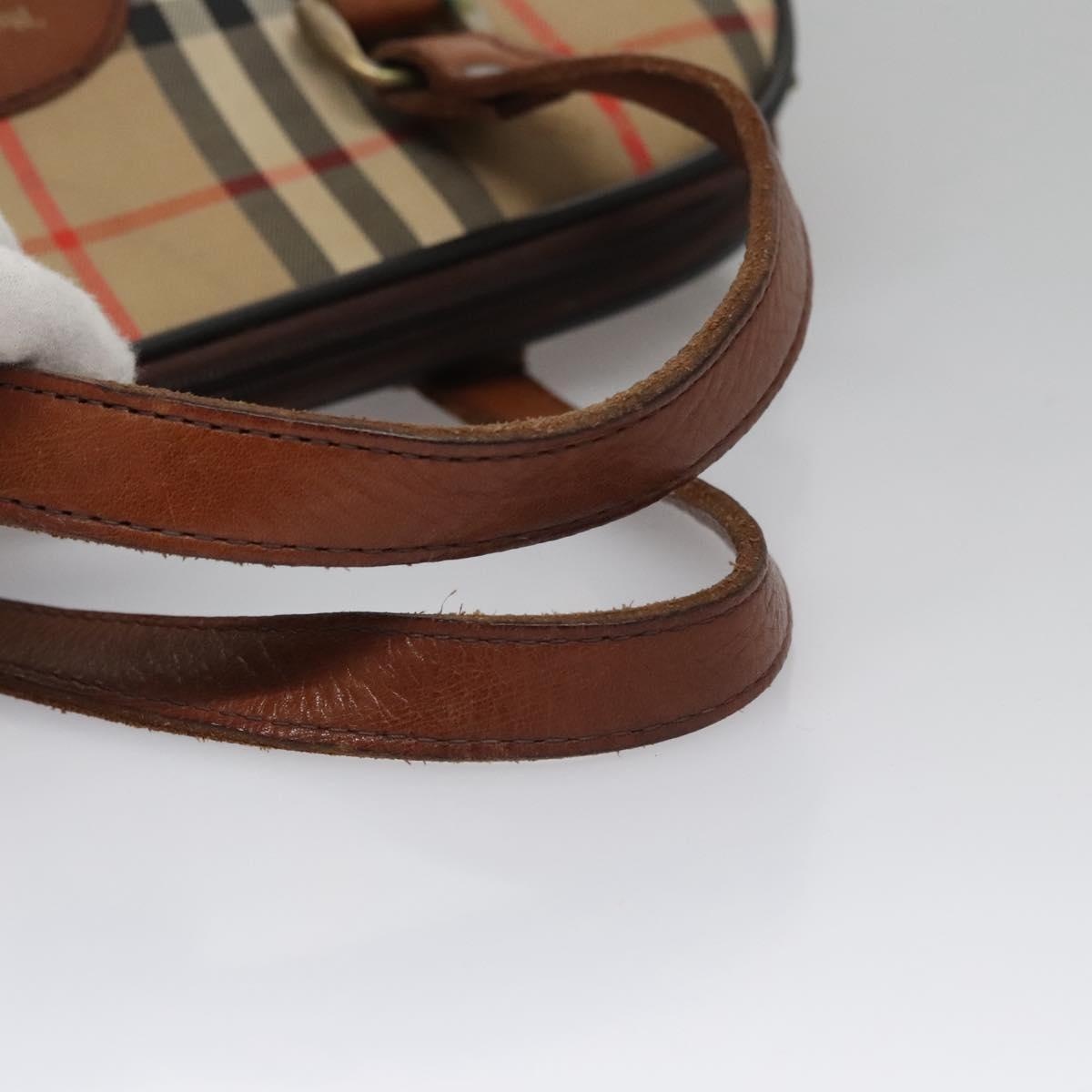 Burberry Nova Check Hand Bag Canvas Beige - 7