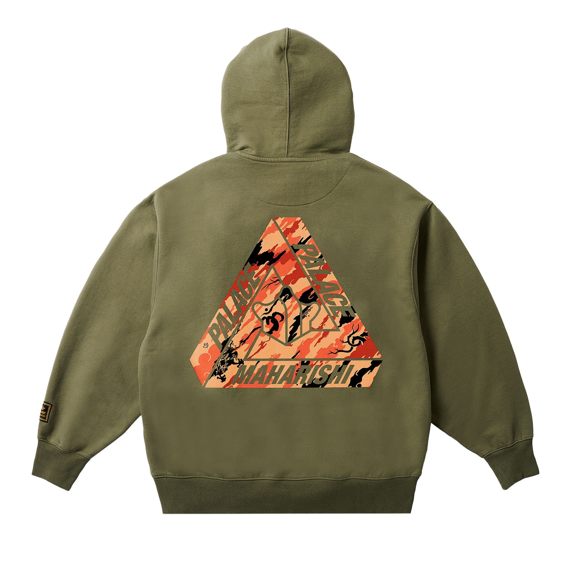 Palace x Maharishi Tri-Bonsai Hood 'Olive' - 2
