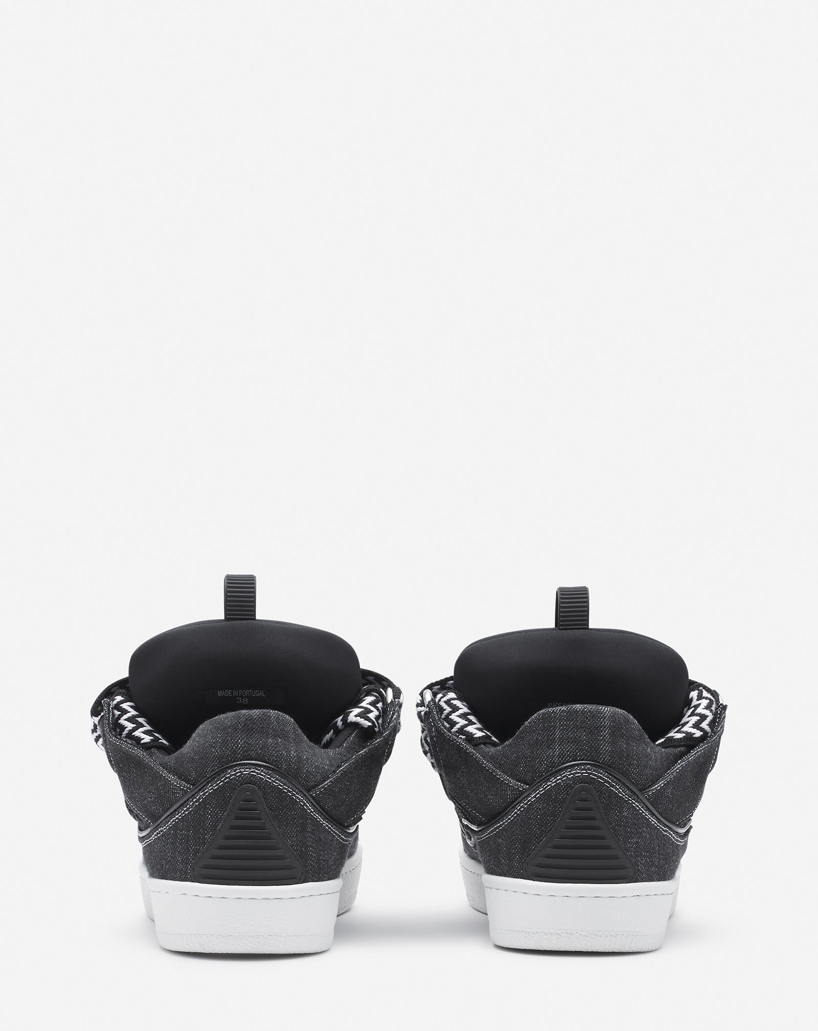 CURB SNEAKERS IN DENIM - 4