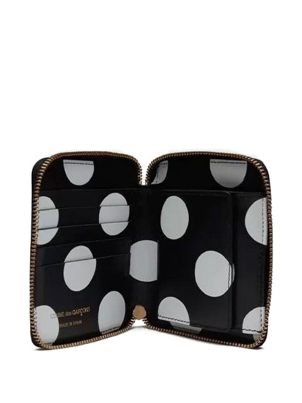 zip-around polka-dot wallet - 3