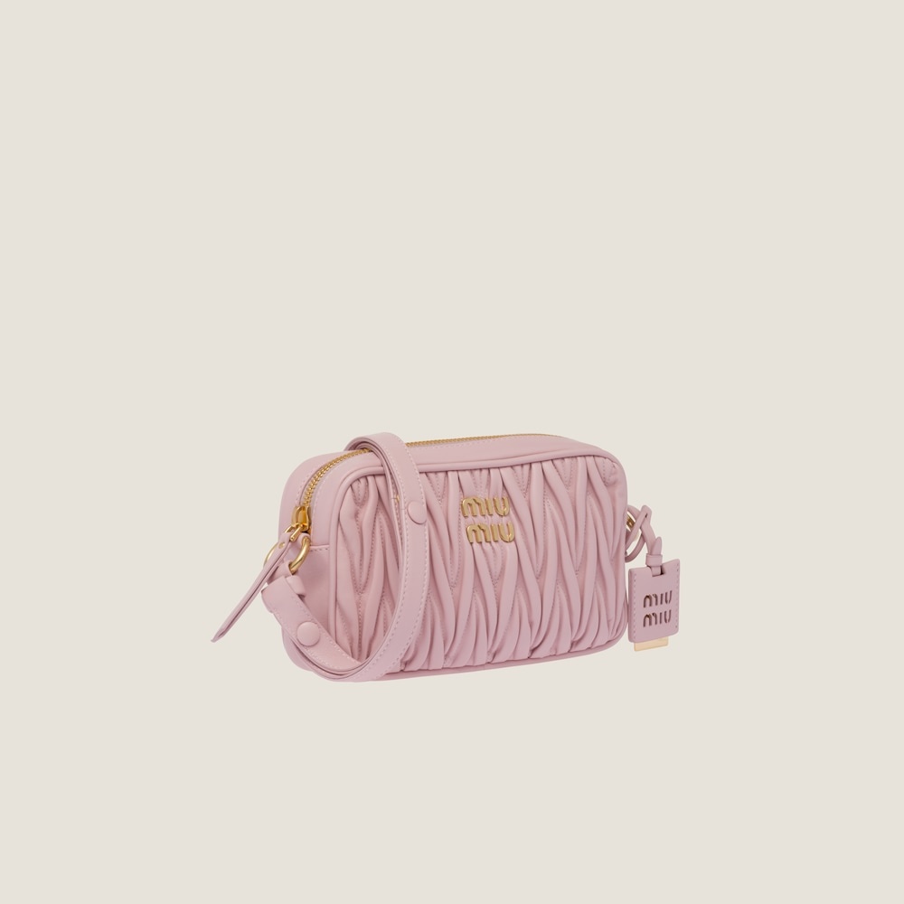 Matelassé nappa leather shoulder bag - 3