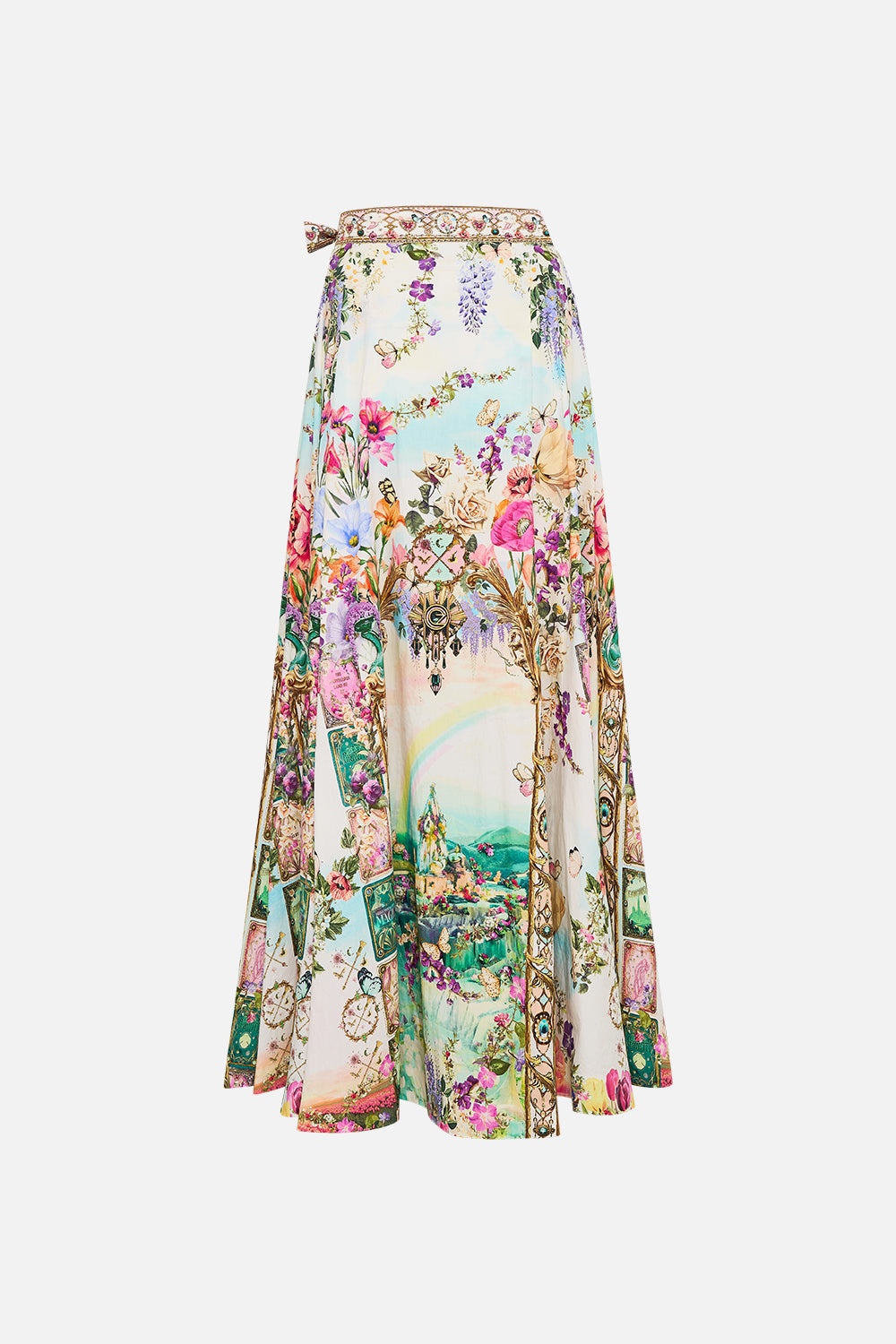 MAXI WRAP SKIRT - 7