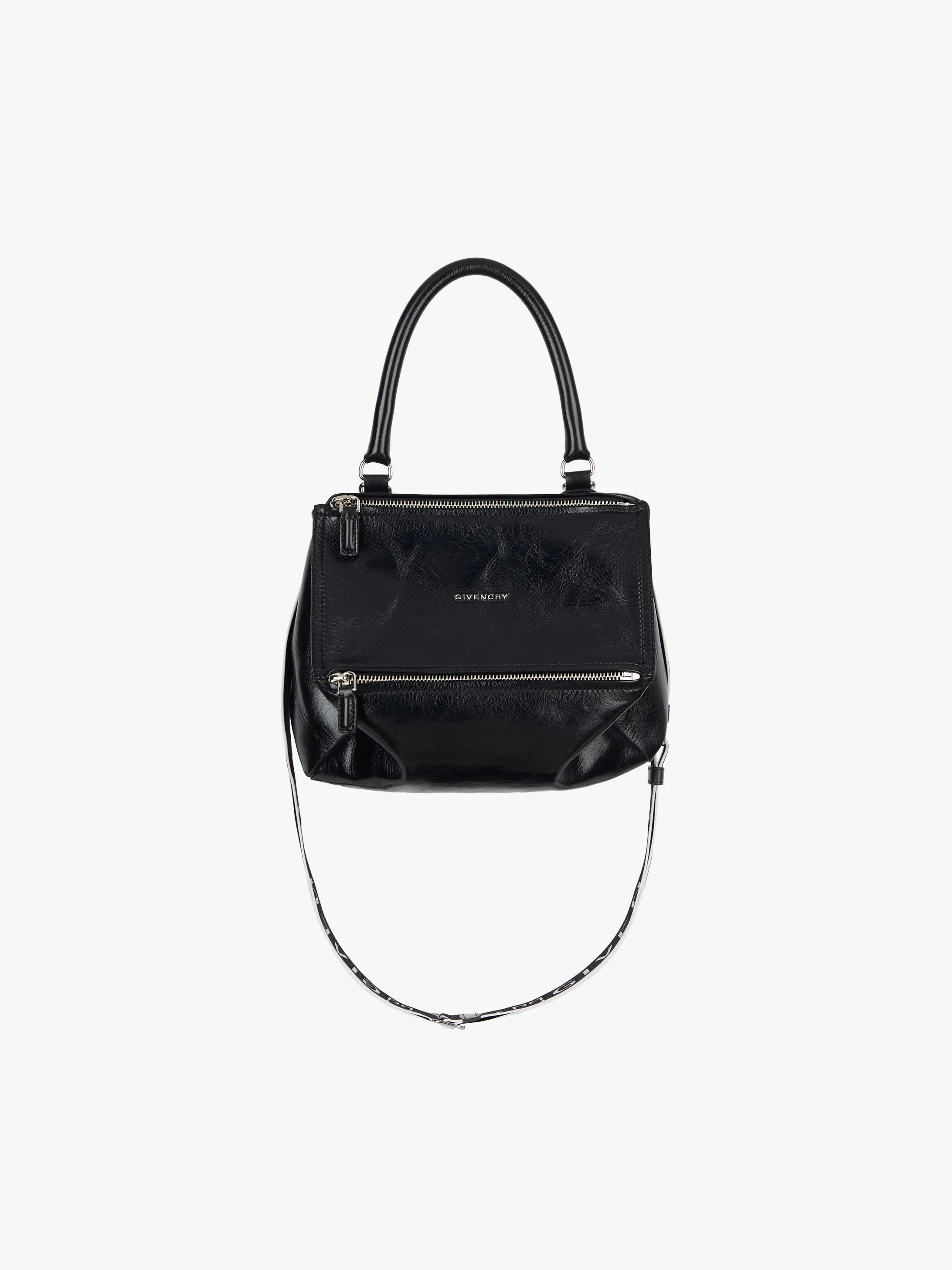 SMALL PANDORA BAG IN PATENT LEATHER WITH 4G STRAP - 1