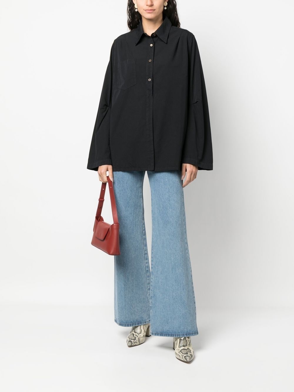 oversized long-sleeve shirt - 2