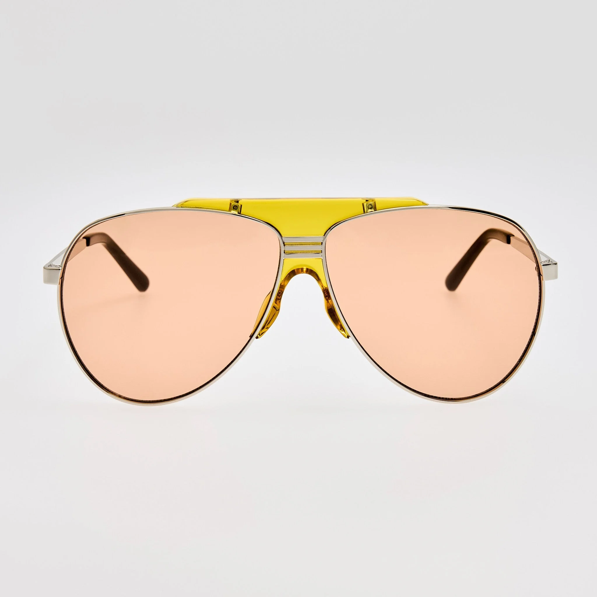 Aviator Sunglasses in Silver - 1