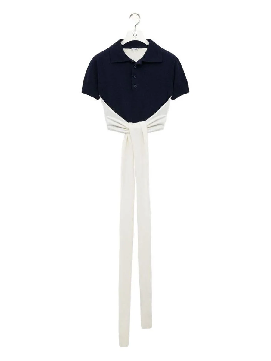 Loewe Wool And Cashmere Polo Shirt - 1