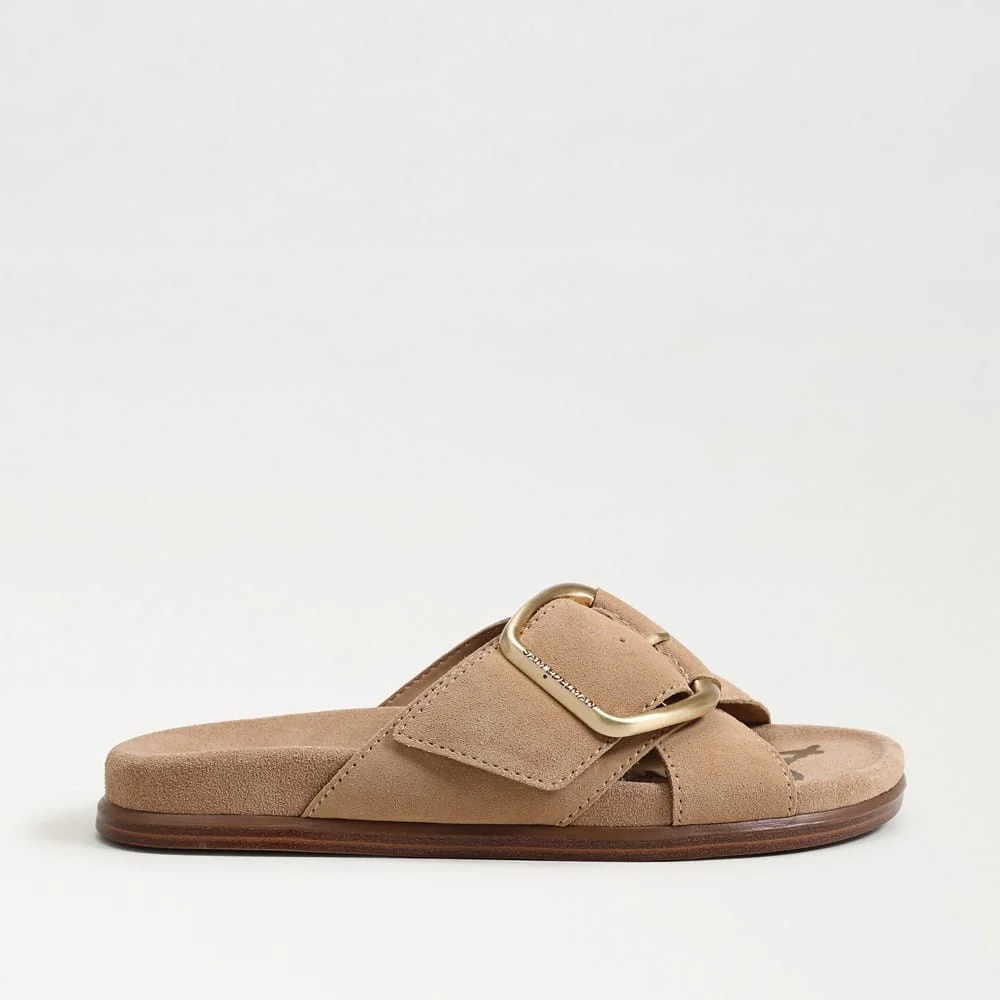 Darla Buckle Slide Sandal - 1