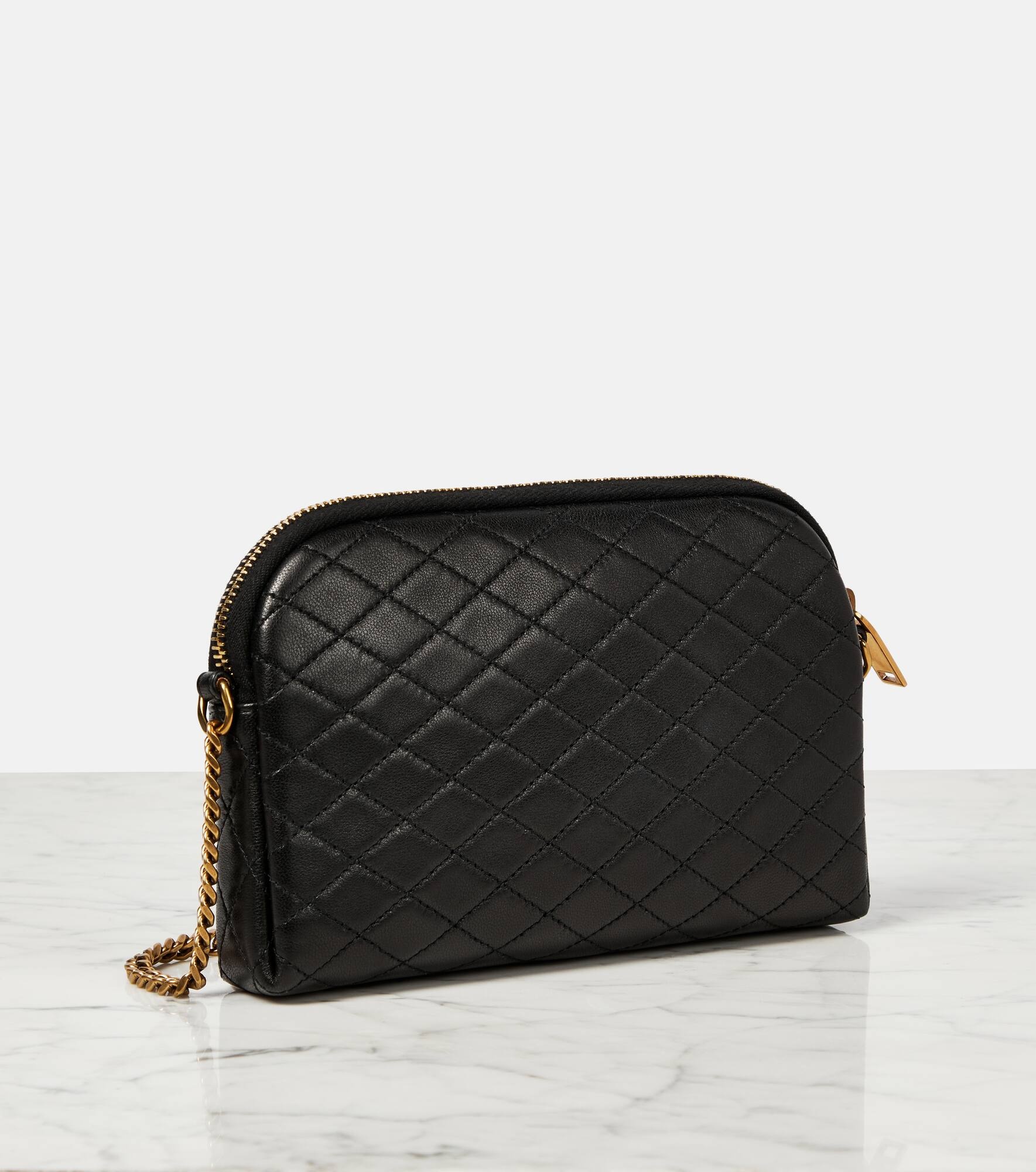 Gaby quilted leather shoulder bag - 4