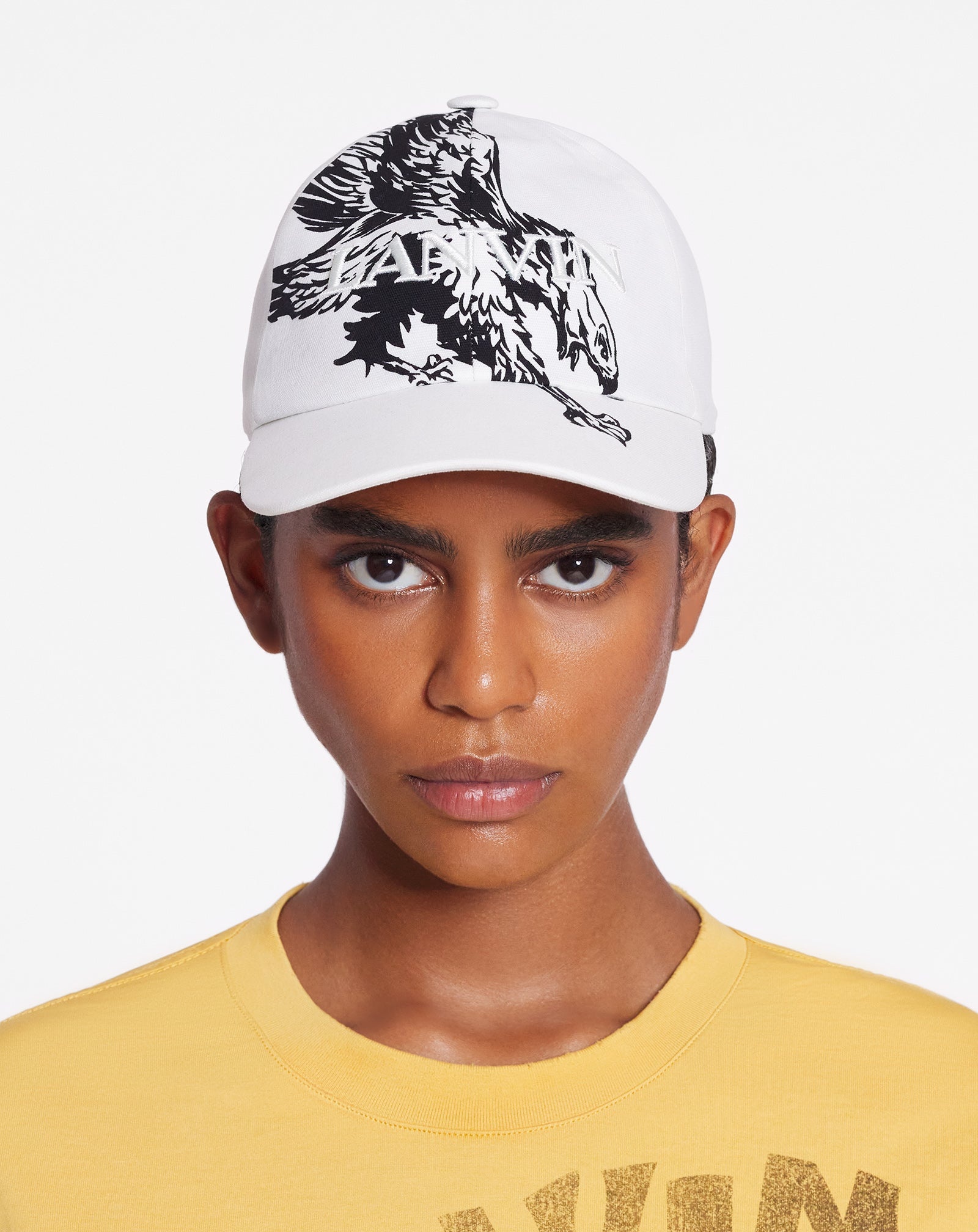 LANVIN X FUTURE EAGLE COTTON CAP - 2