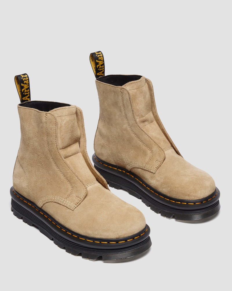 ZEBZAG LACELESS Slip On Suede Boots 5