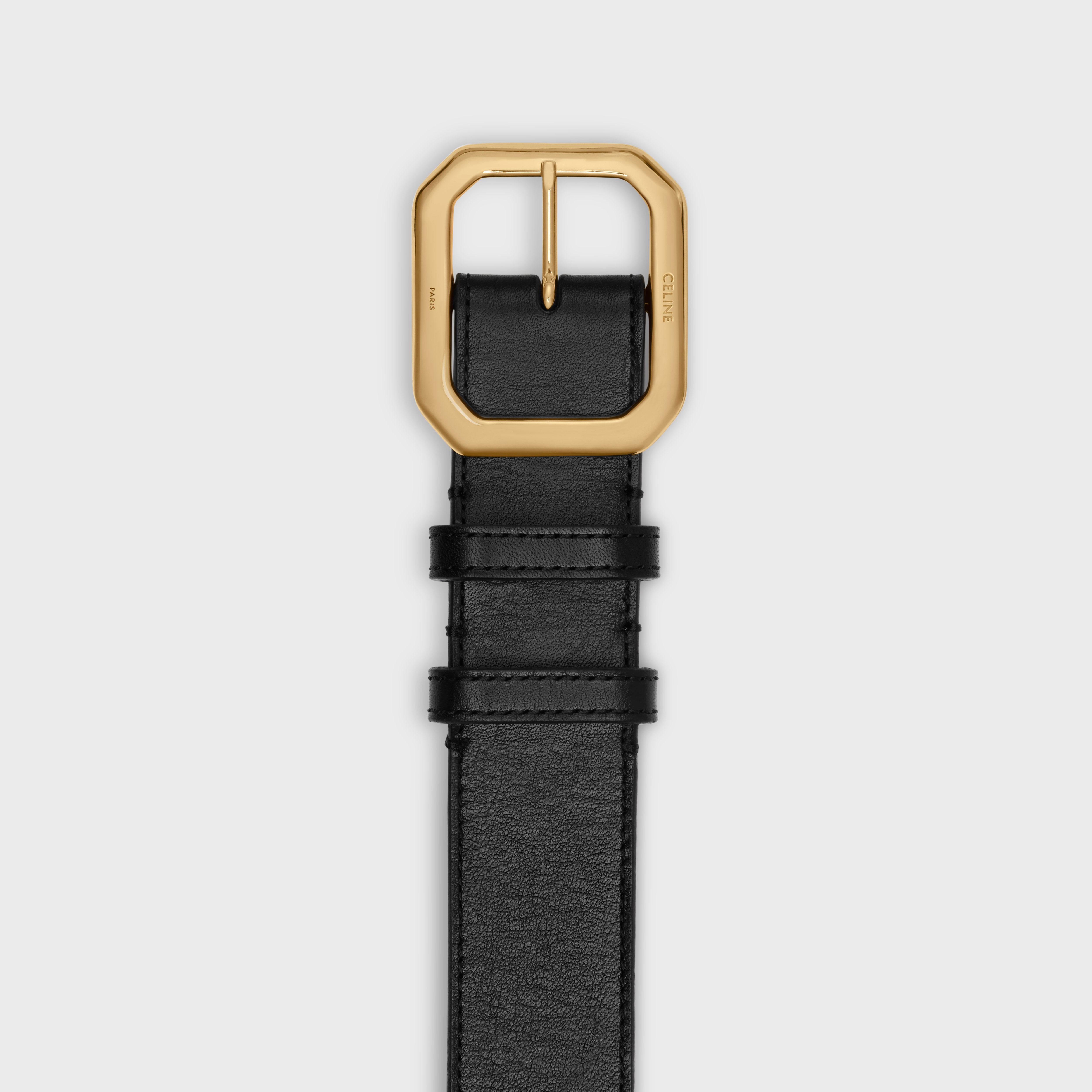 LARGE CELINE ABBEY BELT in VINTAGE CALFSKIN - 2