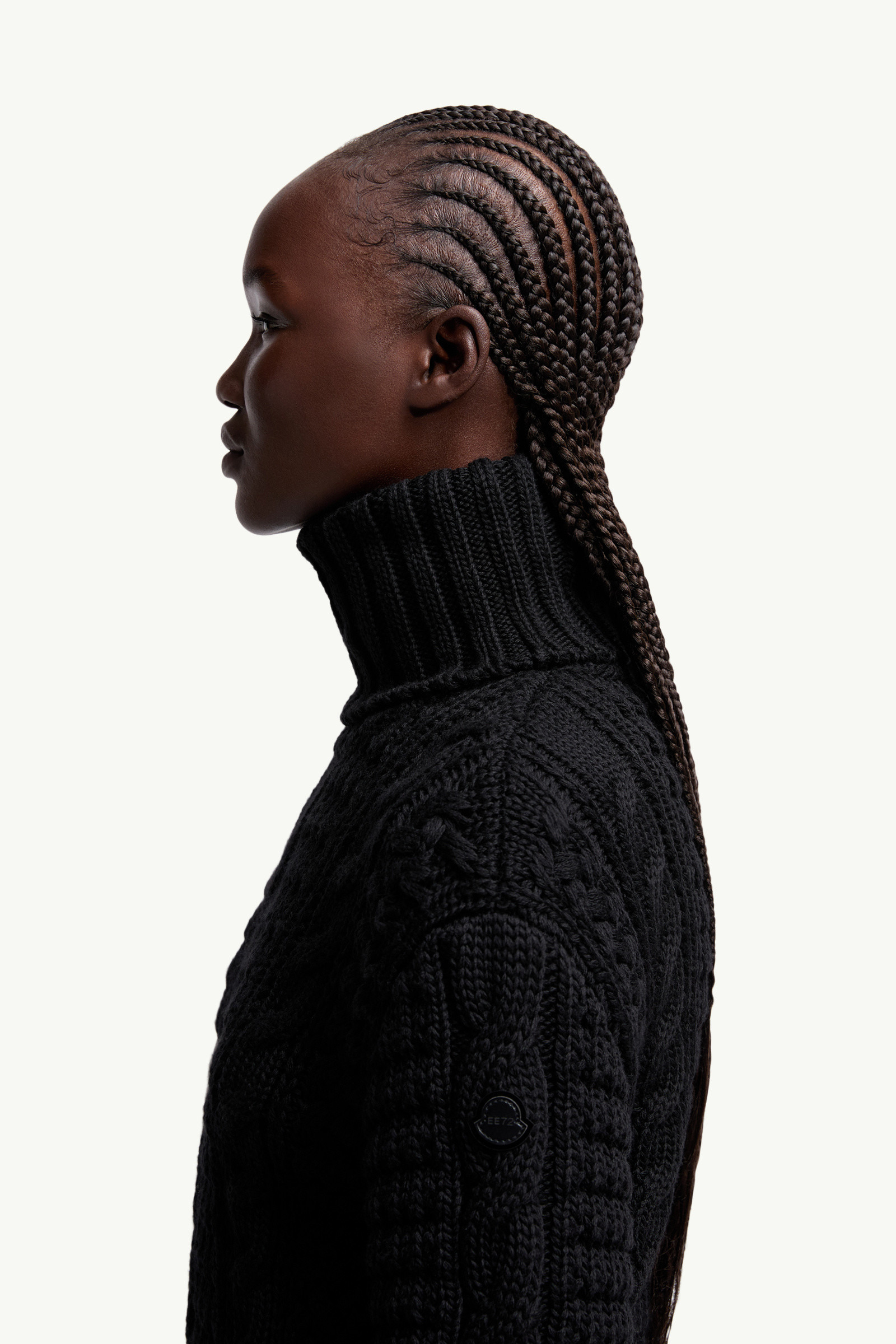 Moncler x EE72 by Edward Enninful Wool Turtleneck Sweater - 4