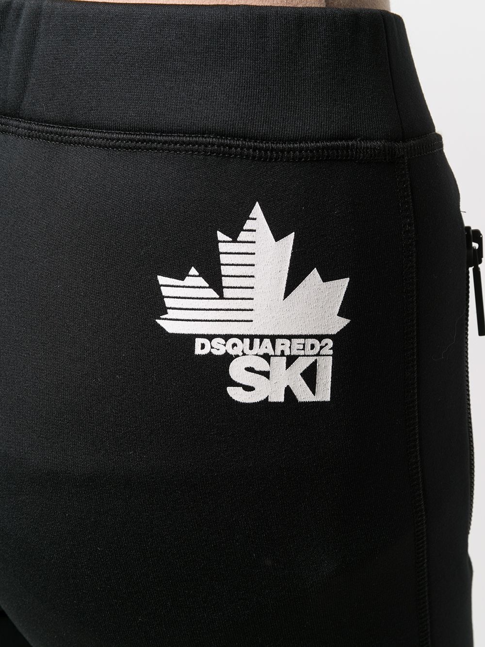 slogan print ski trousers - 5