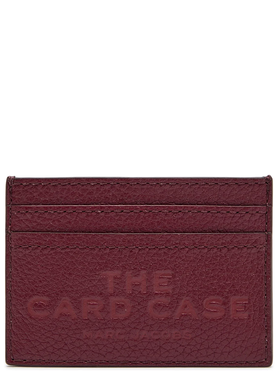 Marc Jacobs The Card Case Grained Leather Card Holder - 1