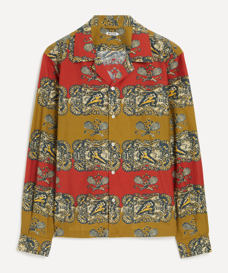 Tennis Court Long Sleeve Shirt 1