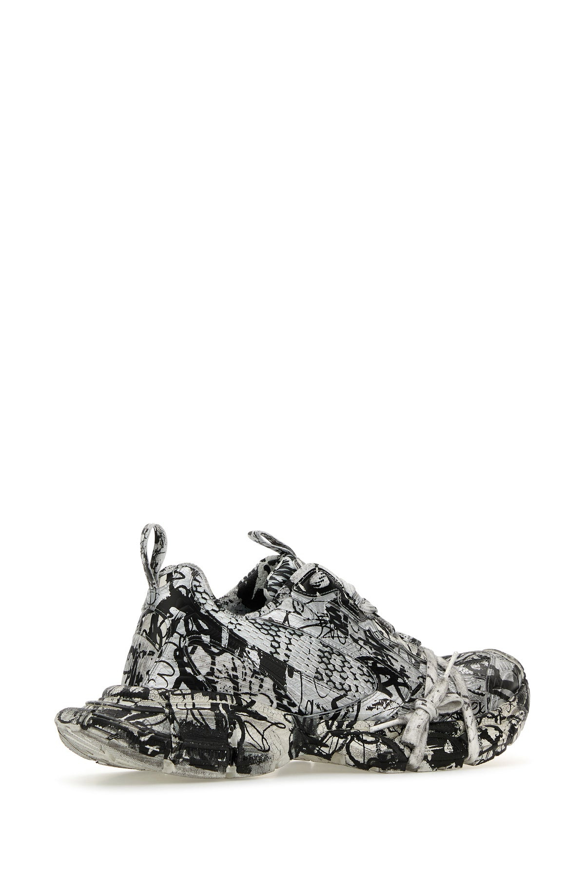 Printed mesh and rubber 3XL sneakers - 3
