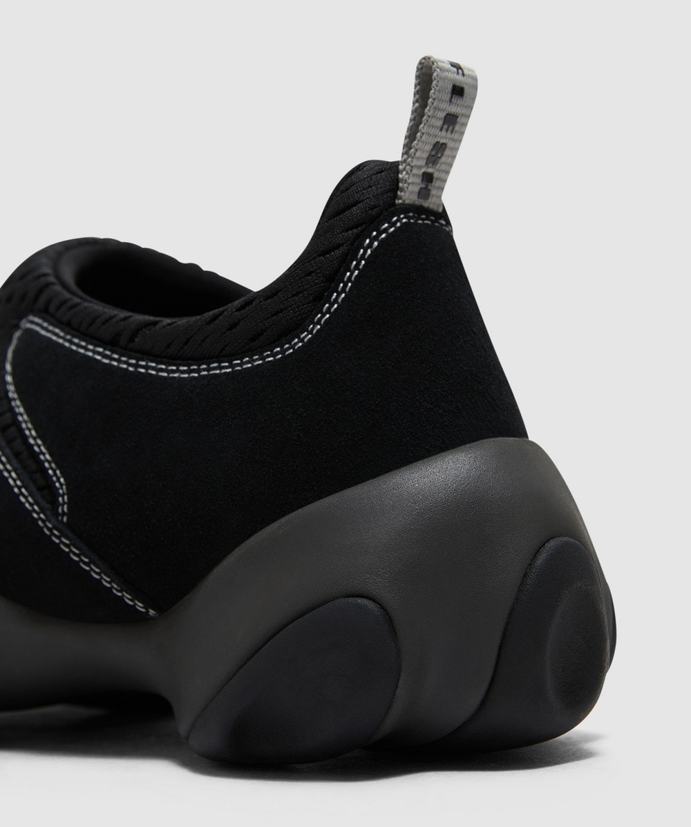 Suede flesh sneaker - 8