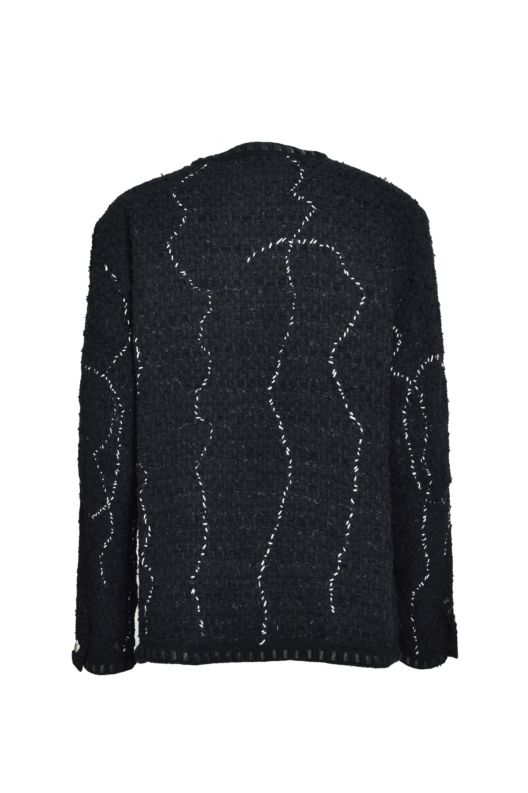 TWEED HOBO JACKET / BLK - 6